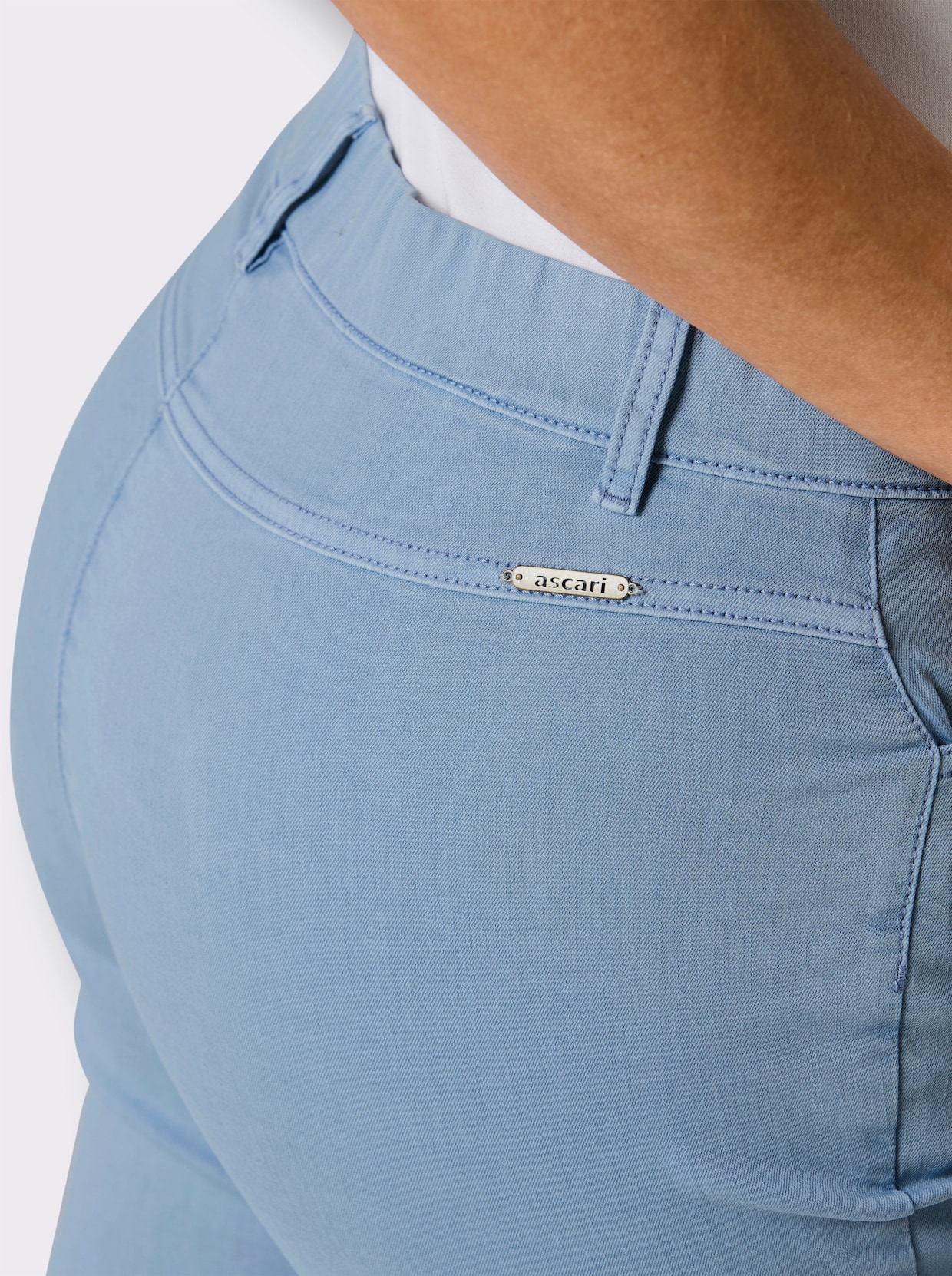 Ascari Schlupfjeans in 7/8-Länge - bleu