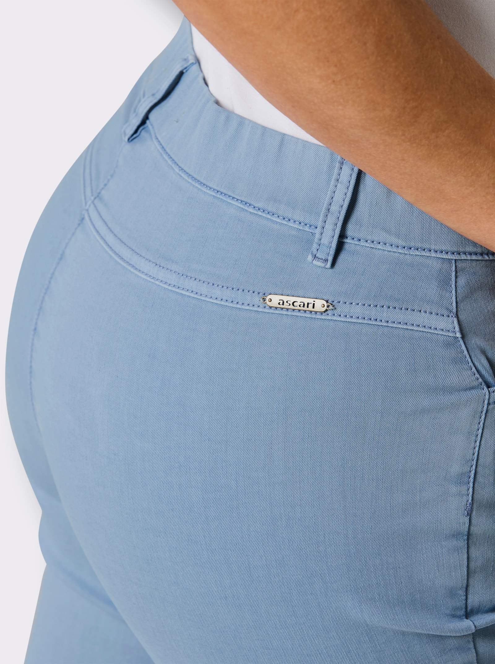 Ascari Schlupfjeans in 7/8-Länge - bleu