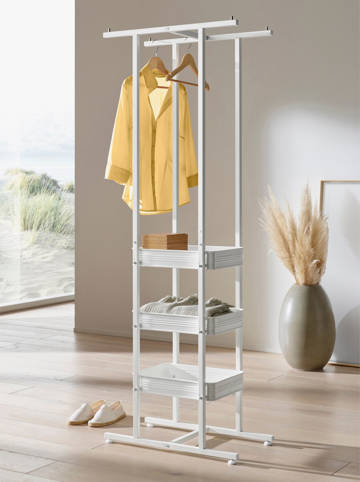 heine home Portemanteau sur pied - blanc