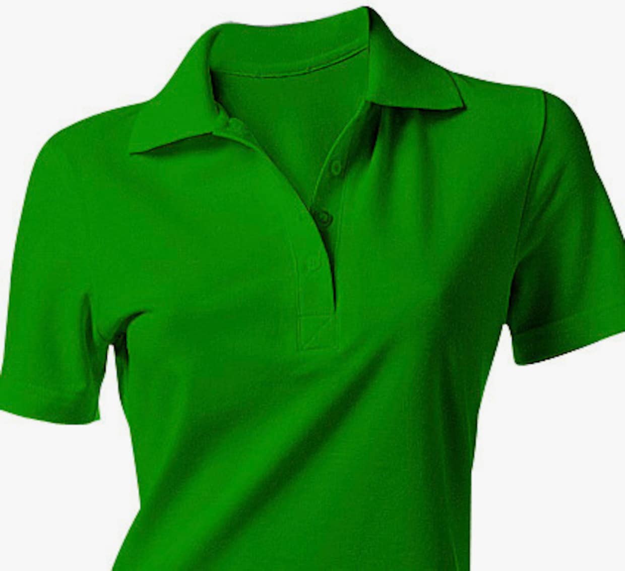 heine Robe polo - vert