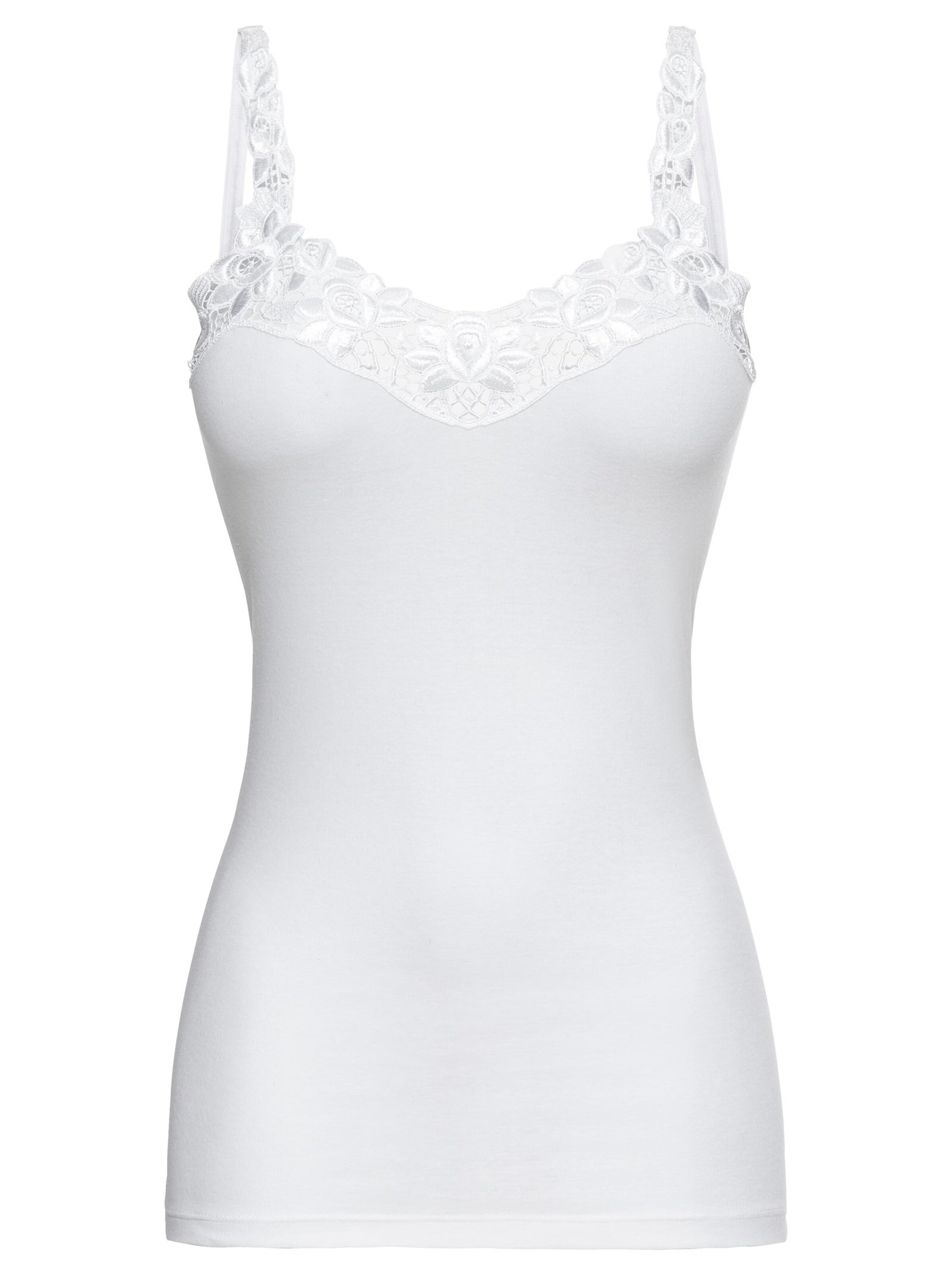 wäschepur Trägertop - weiß