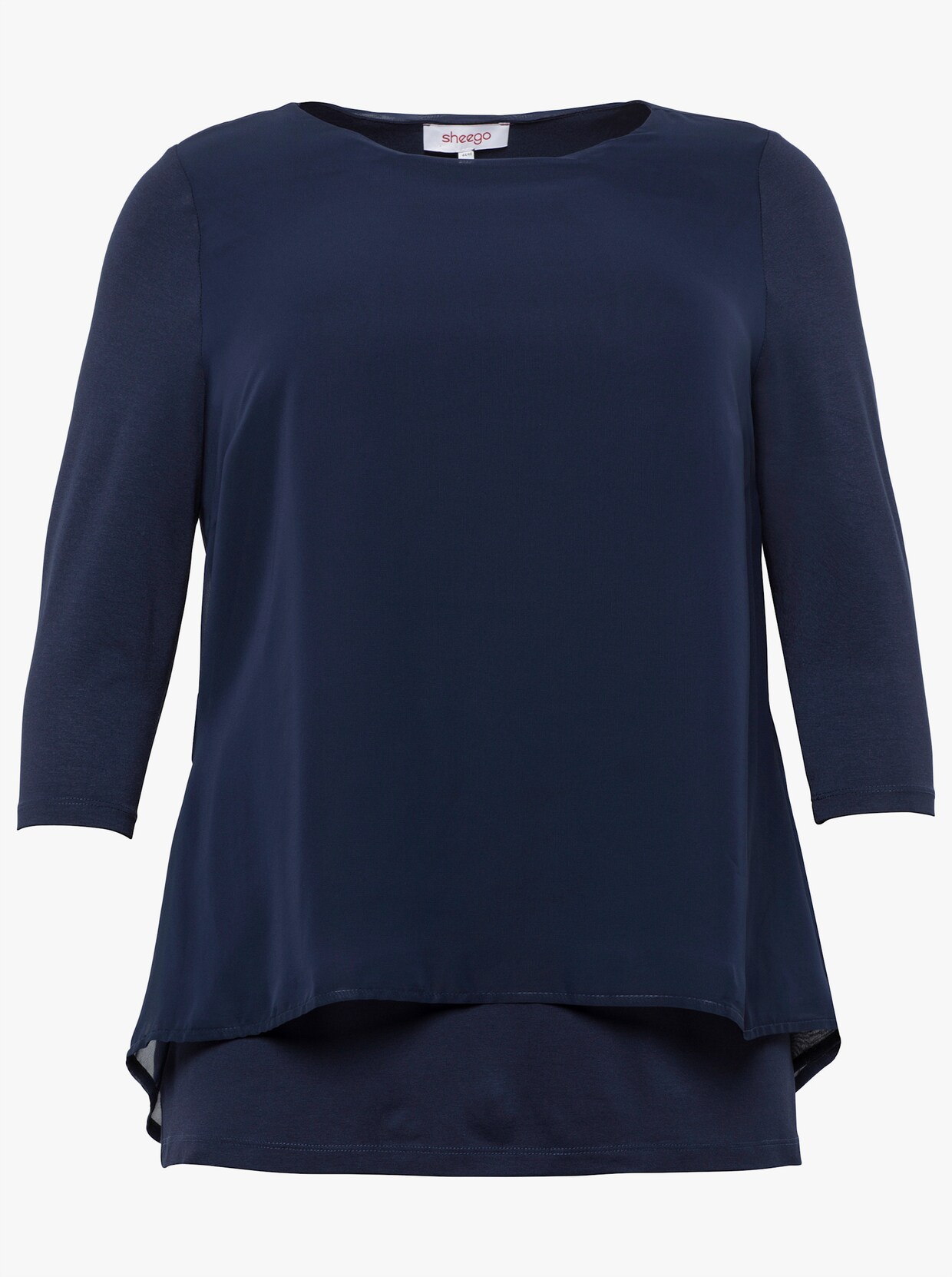 sheego T-shirt - marine