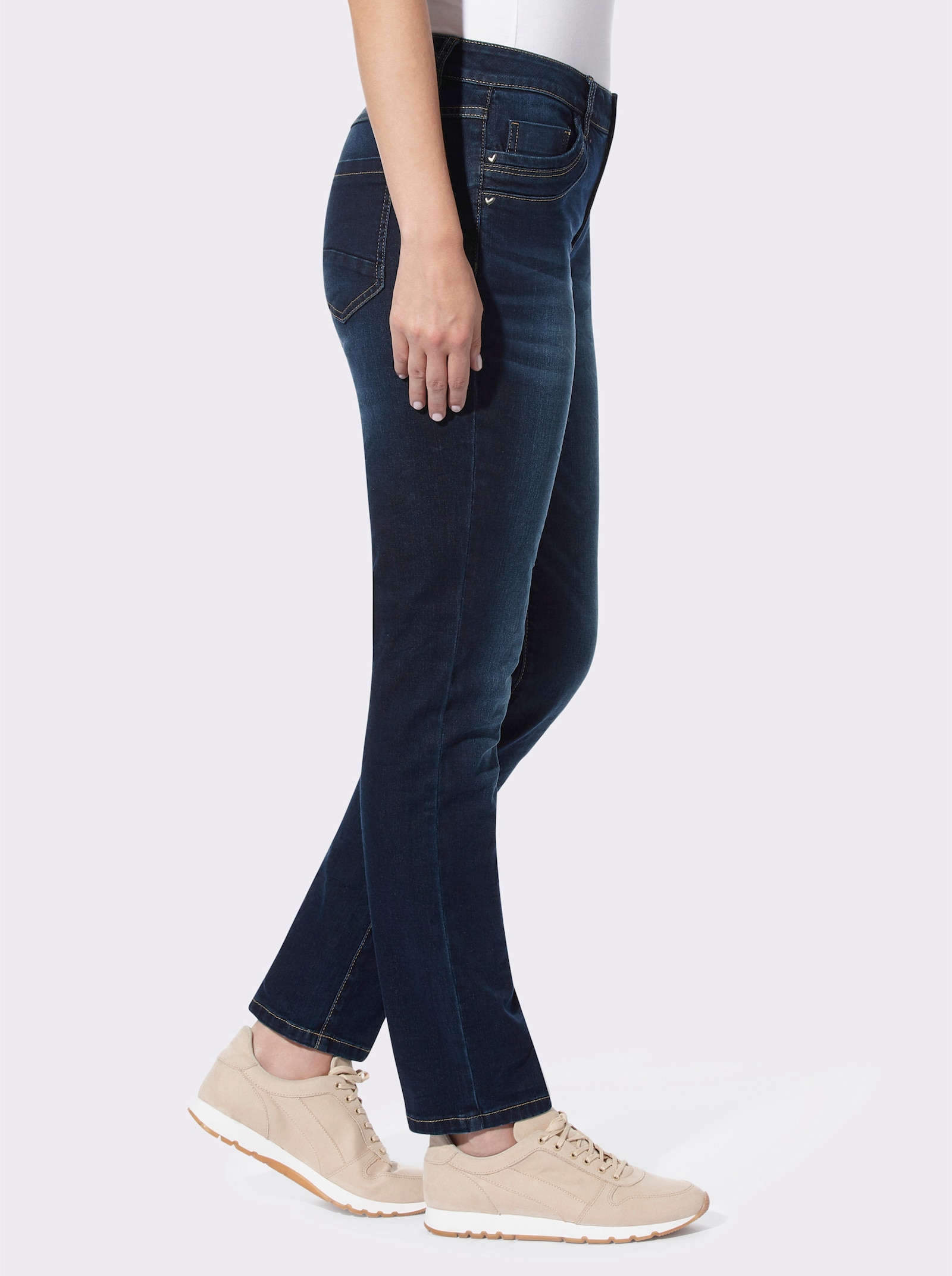 heine 5-Pocket-Jeans in Stretch-Qualität - dark blue