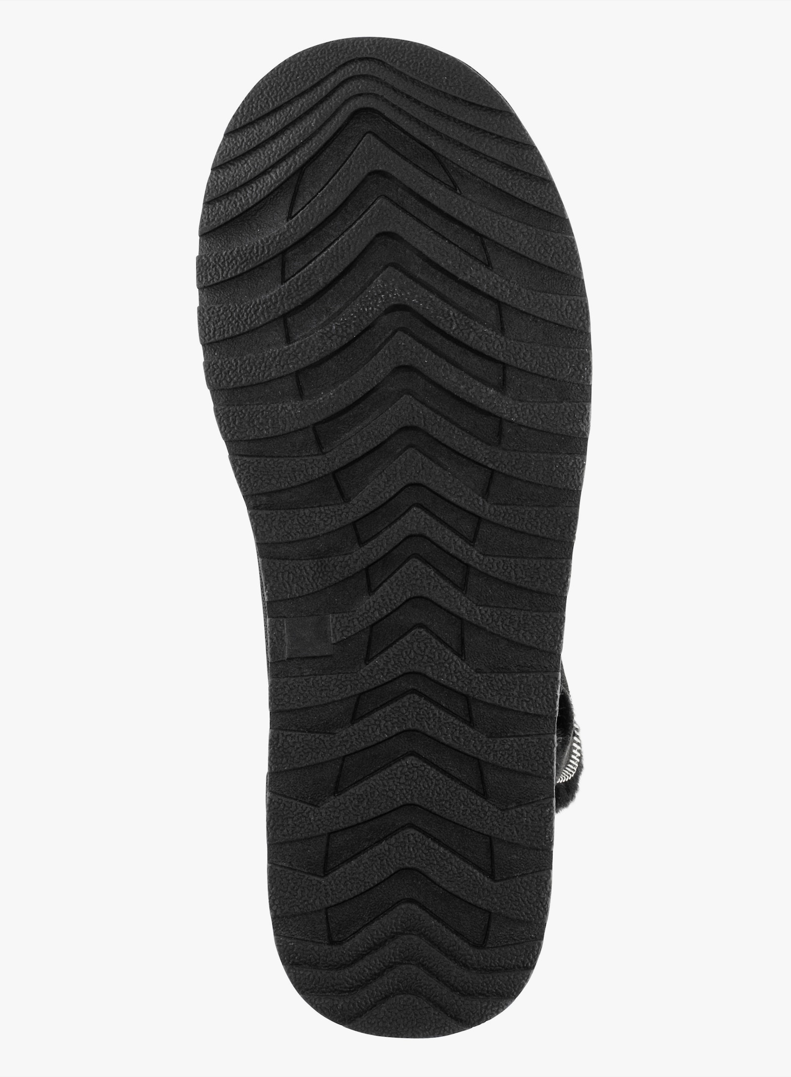 sheego Stiefelette mit Warmfutter - schwarz