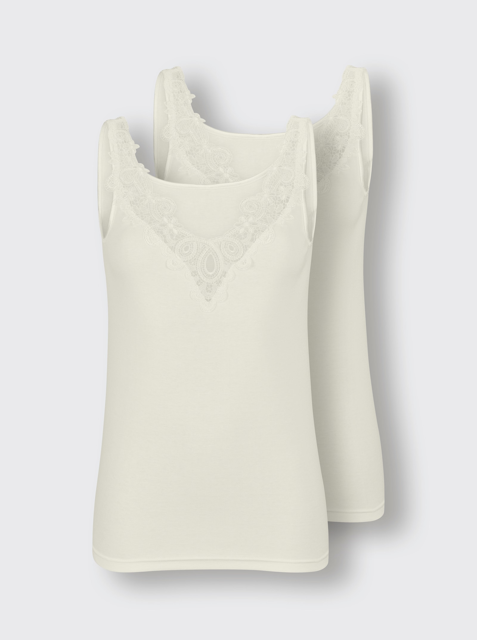 wäschepur Achselhemd - champagner