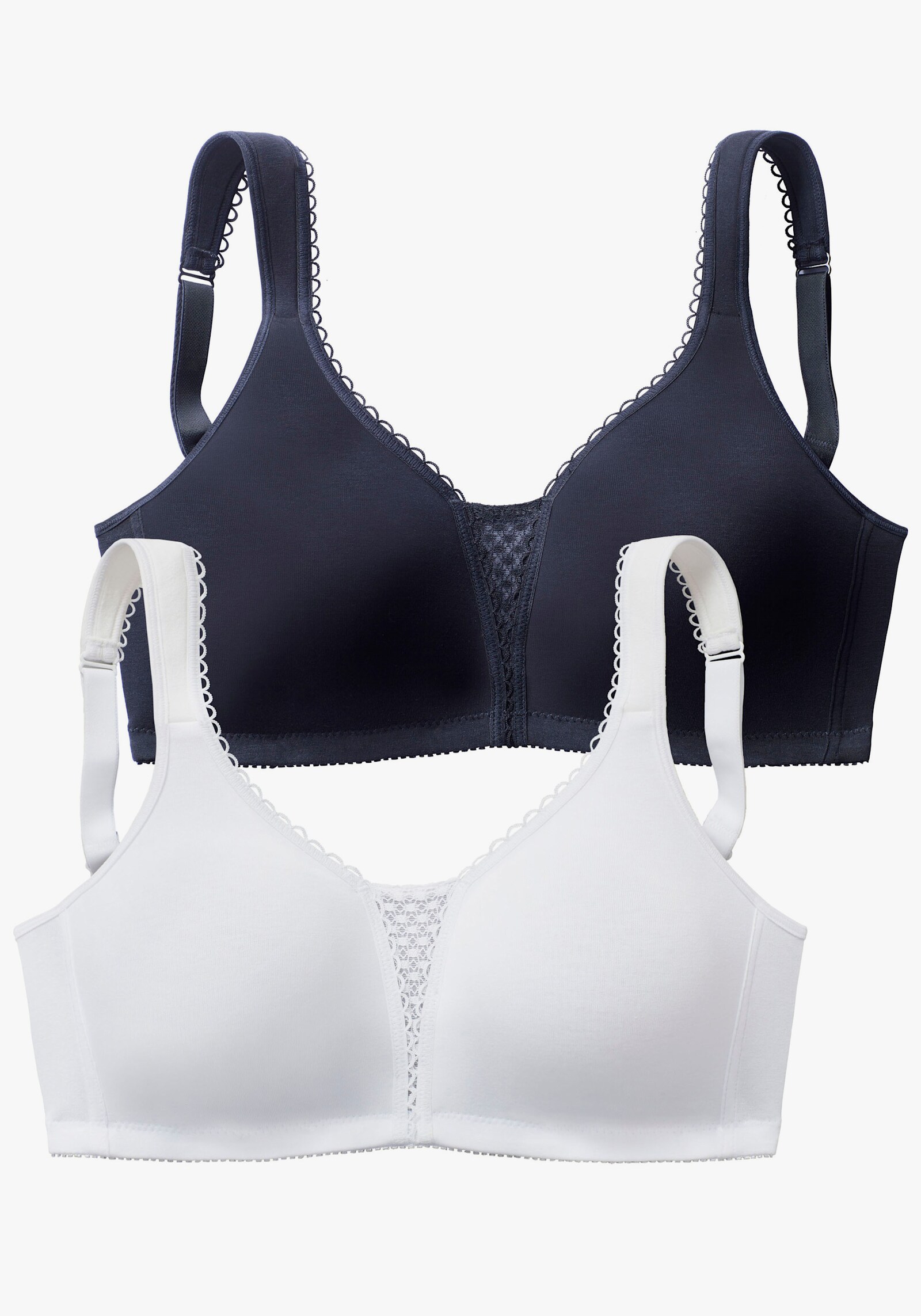 Nuance Soutien-gorge confort - noir + blanc