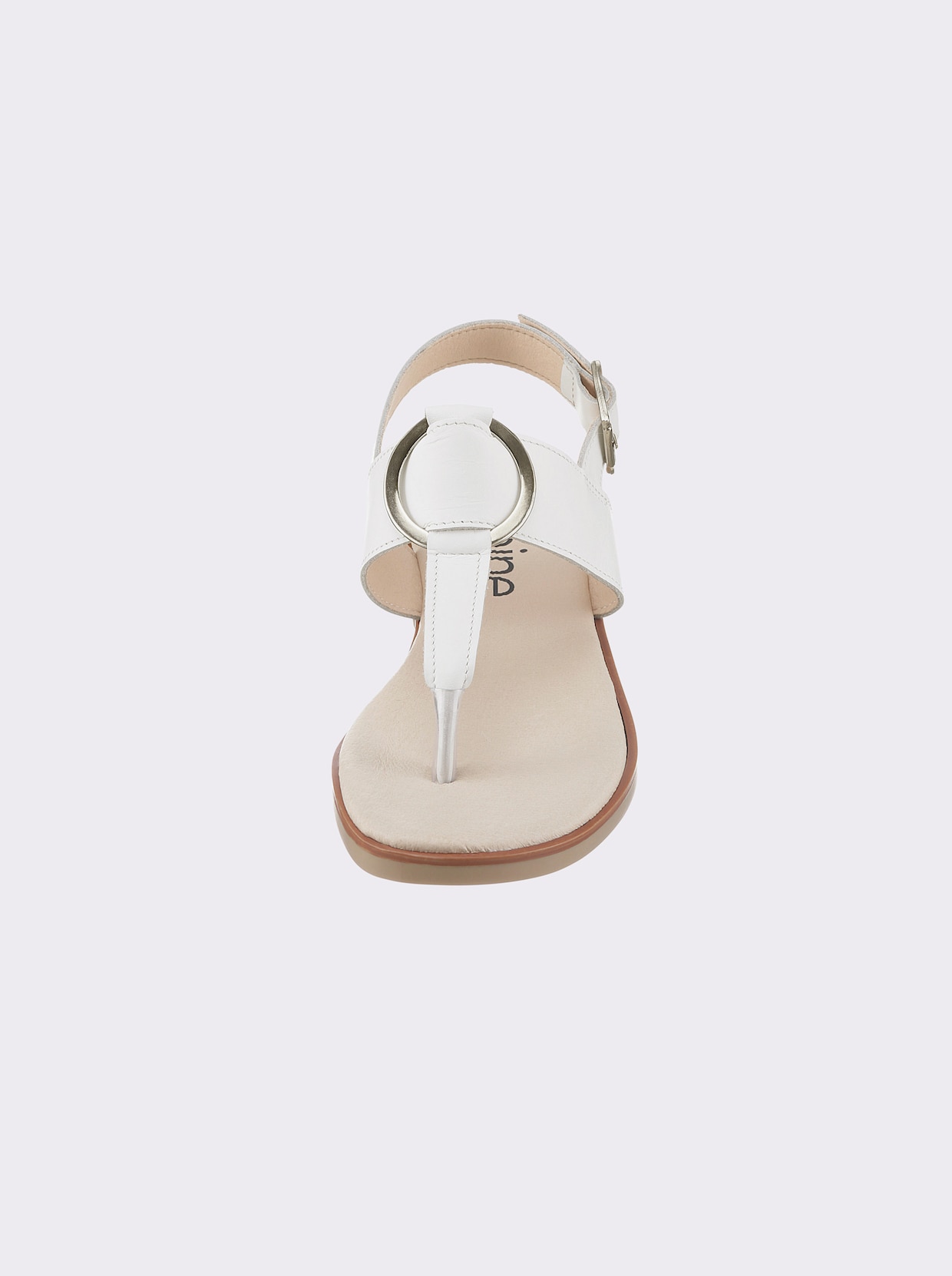 heine sandalen - wit