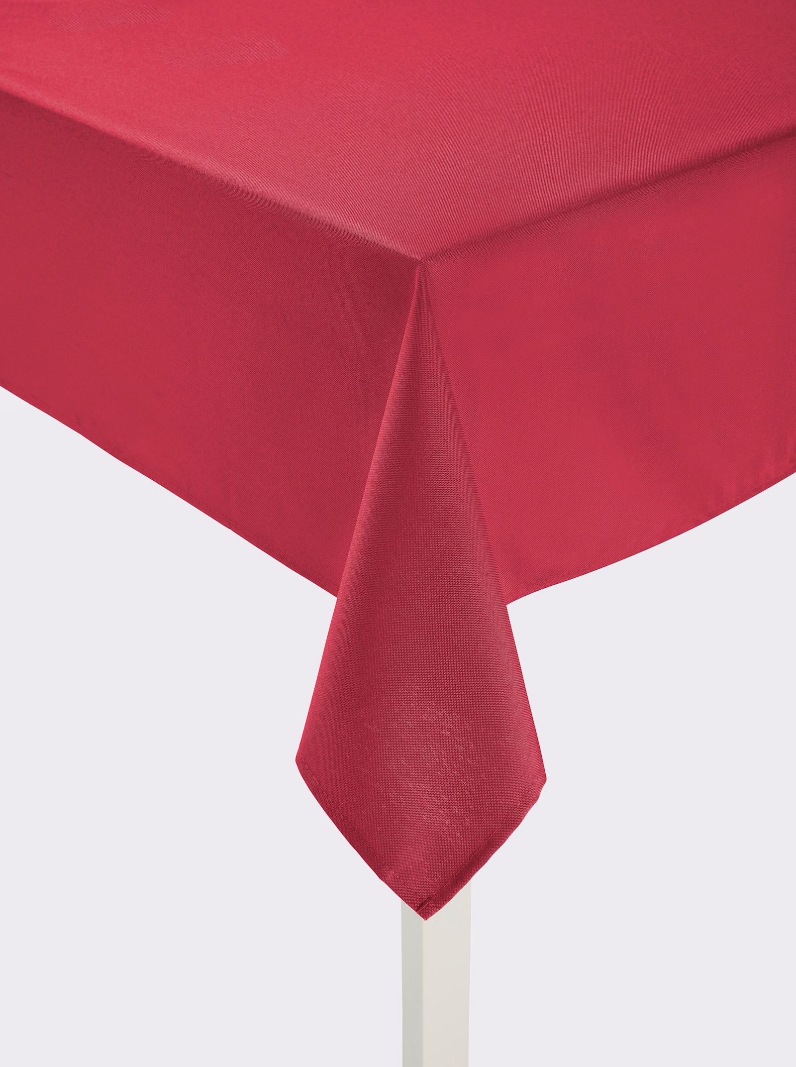 Tischdecke - dunkelrot