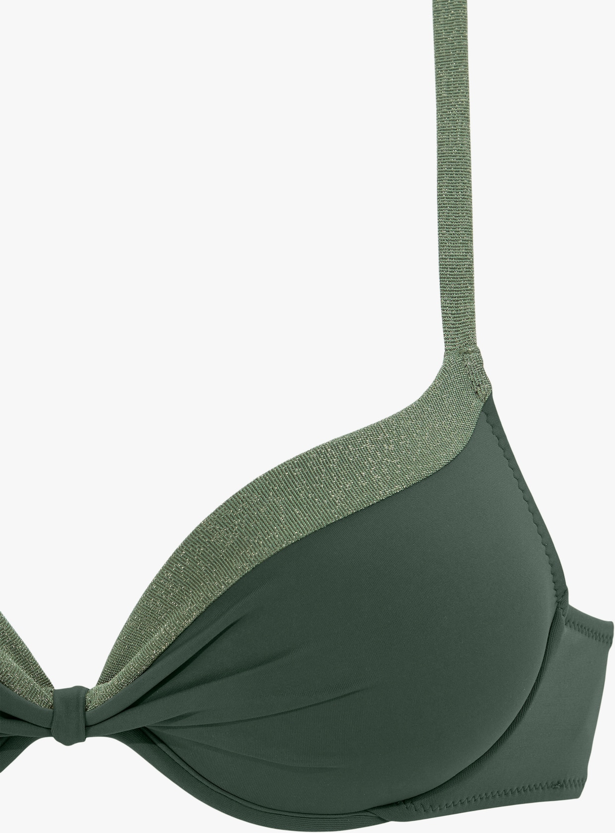 JETTE Push-Up-Bikini - oliv