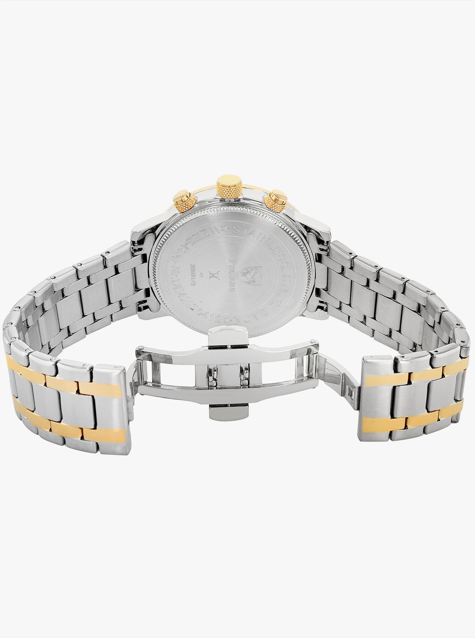 Herren-Chronograph - bicolor