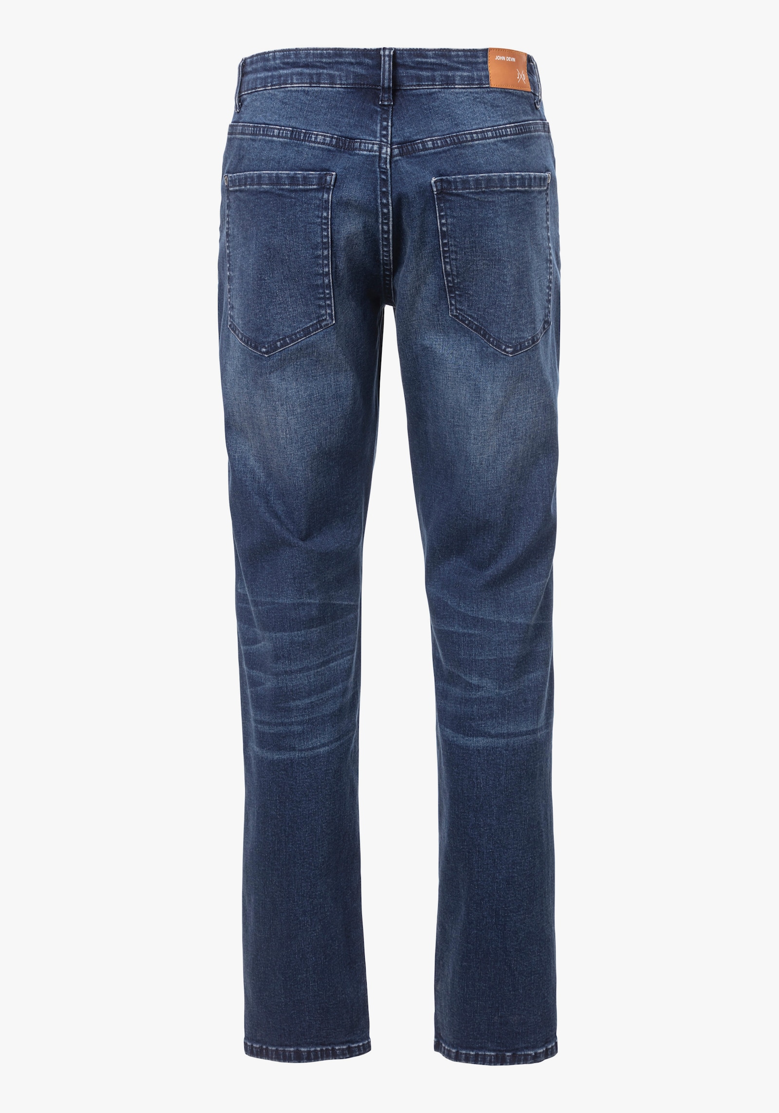 John Devin 5-Pocket-Jeans - dark-blue-denim