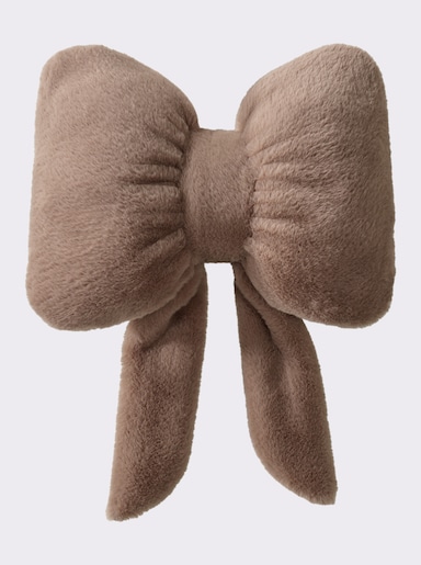 Impressionen Kissen - braun