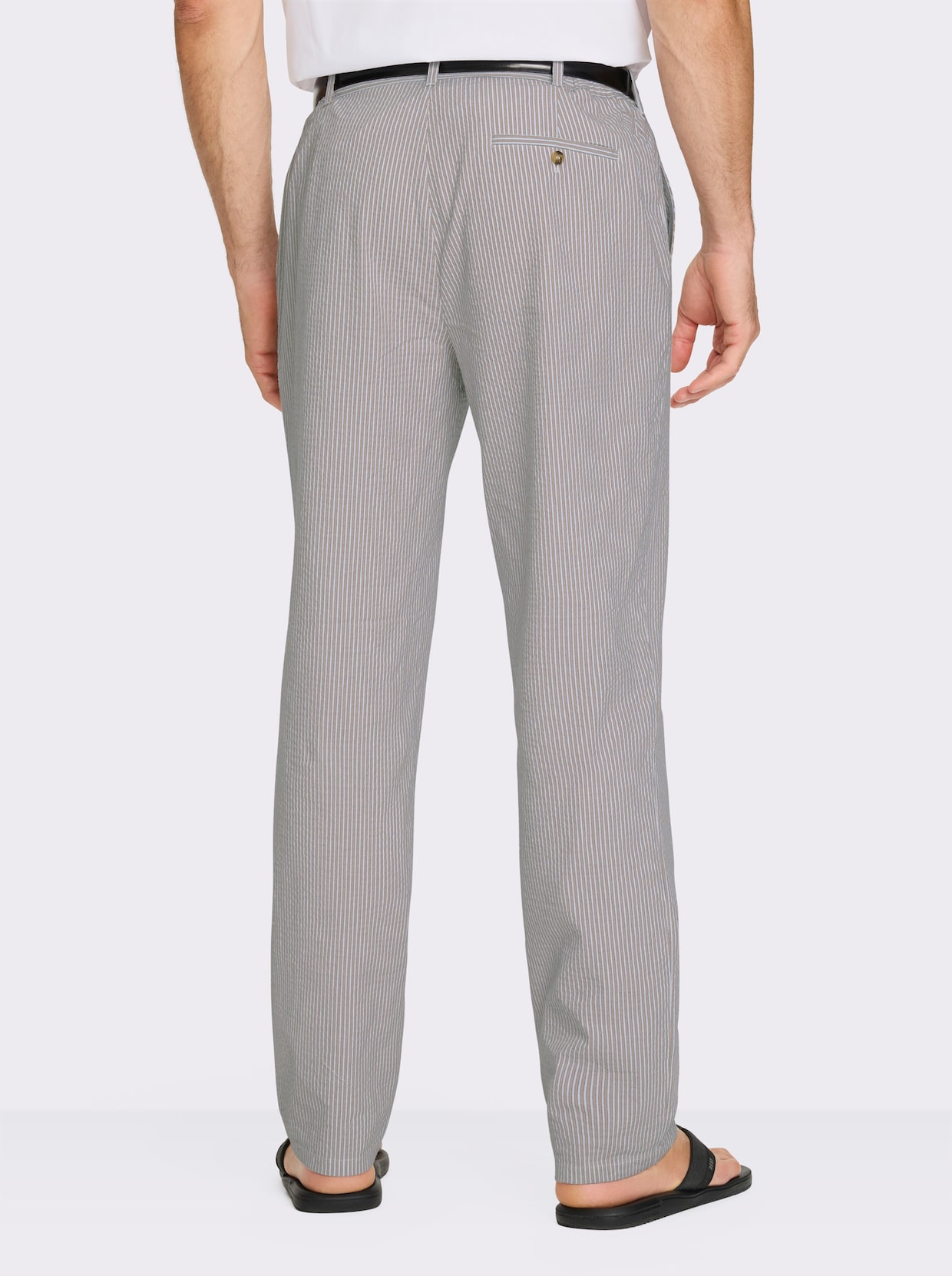 Marco Donati Hose - sesam-gestreift