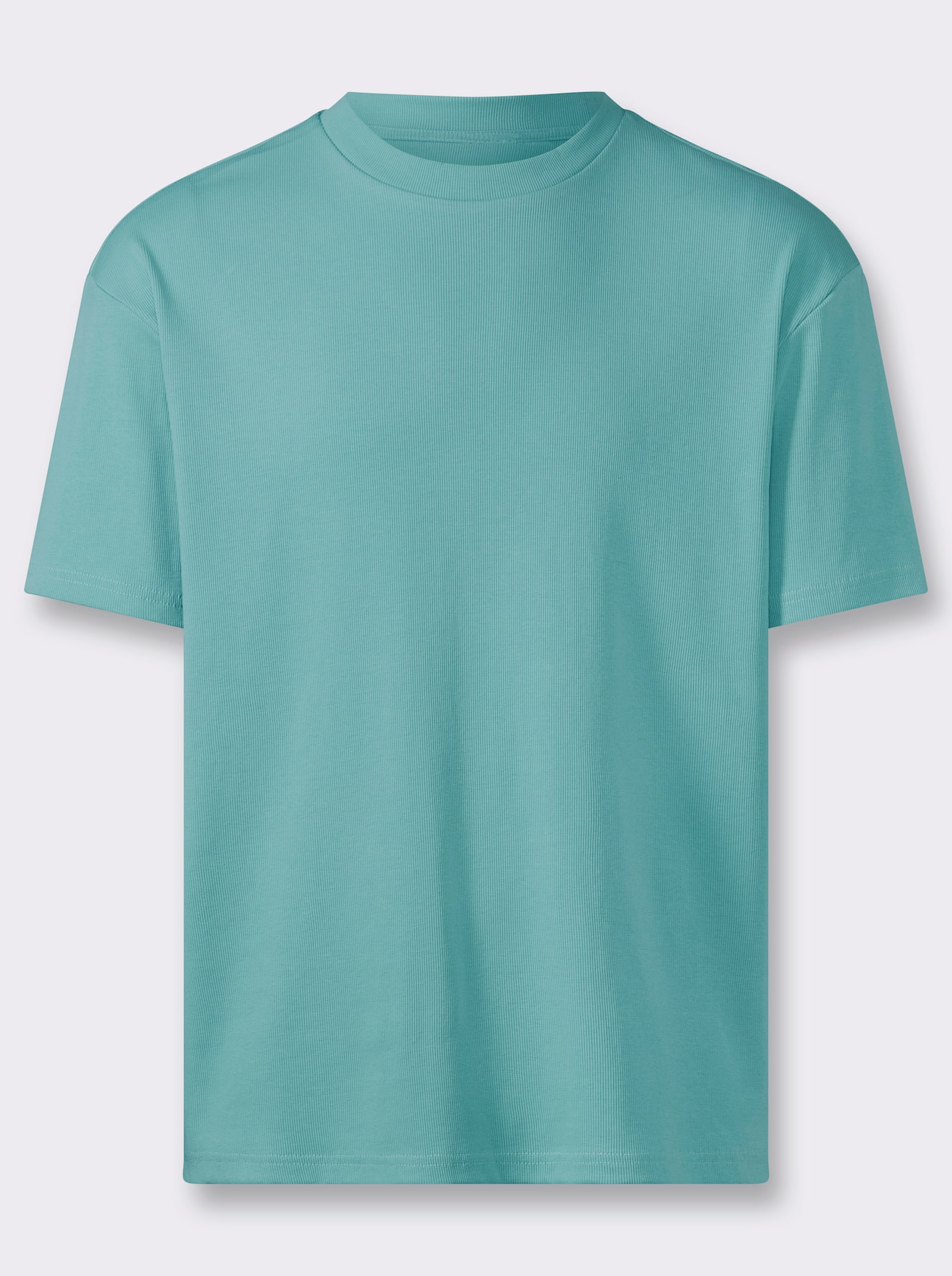 Marco Donati Kurzarmshirt im Loose-Fit, Baumwolle - salbei