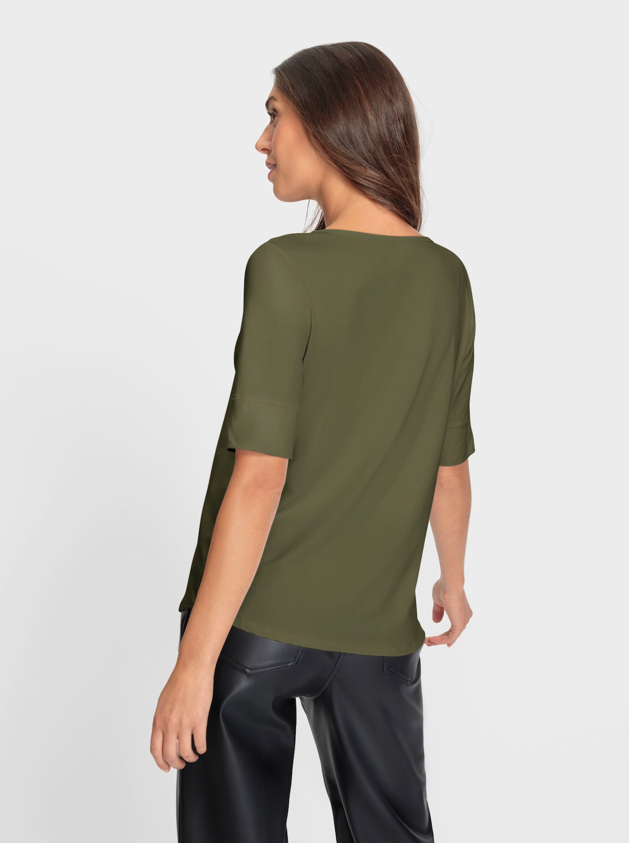 heine T-shirt à manches courtes - vert olive