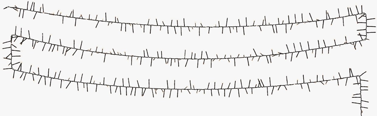 BONETTI LED-Lichterkette - schwarz