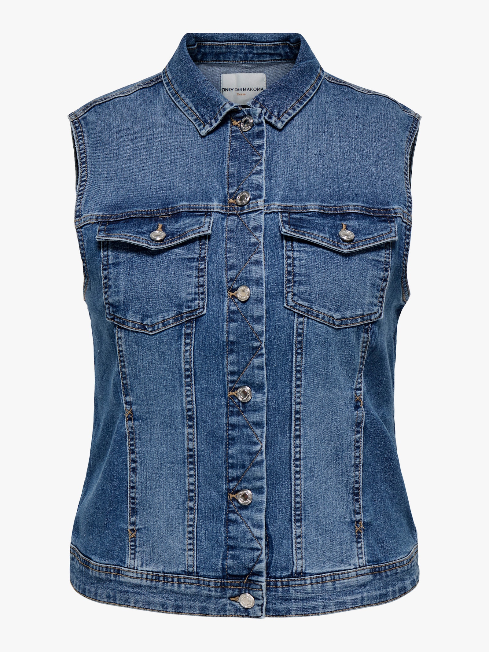 ONLY CARMAKOMA Jeansweste - medium blue denim