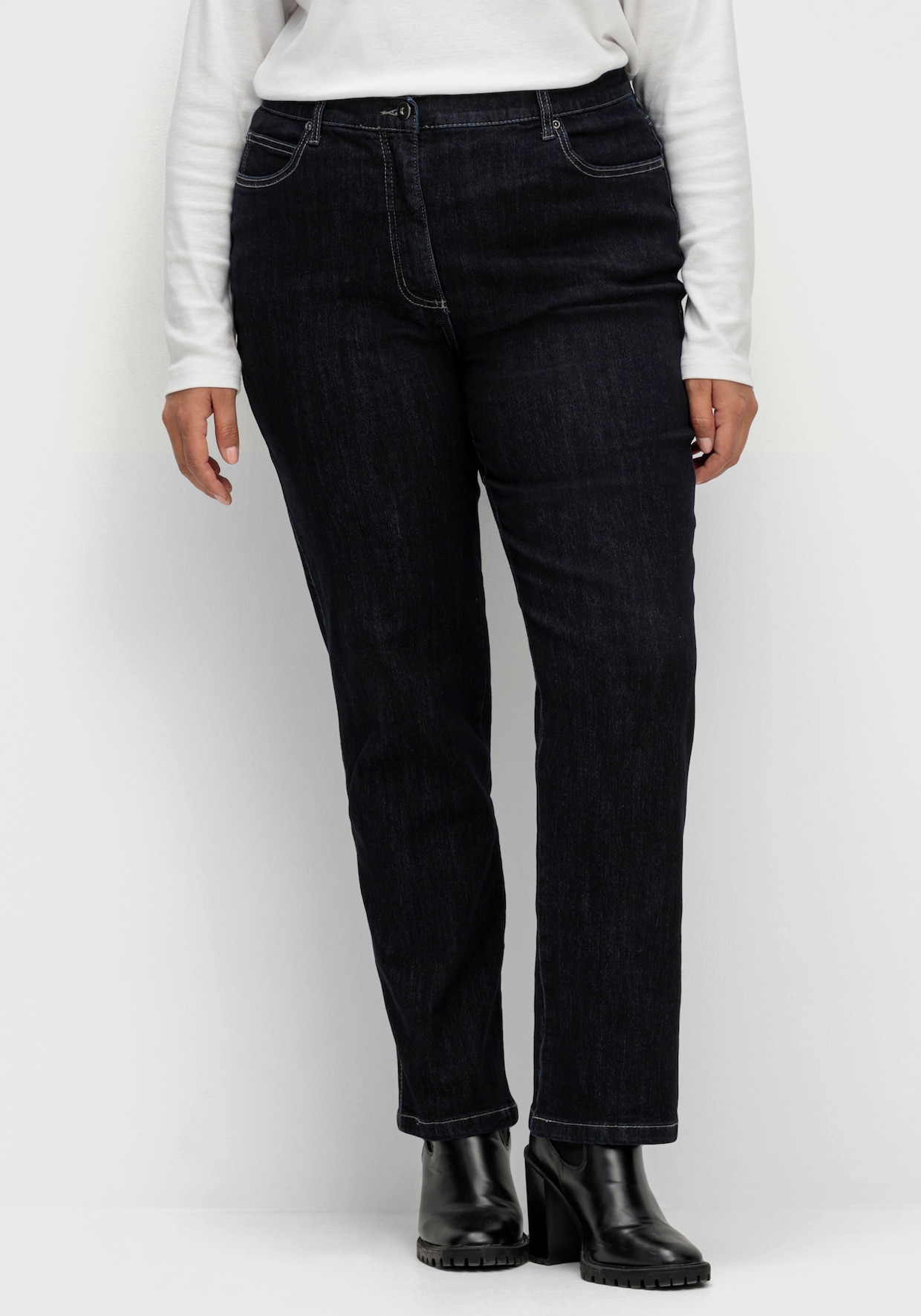 5-Pocket-Jeans mit Stretch-Anteil - dark blue