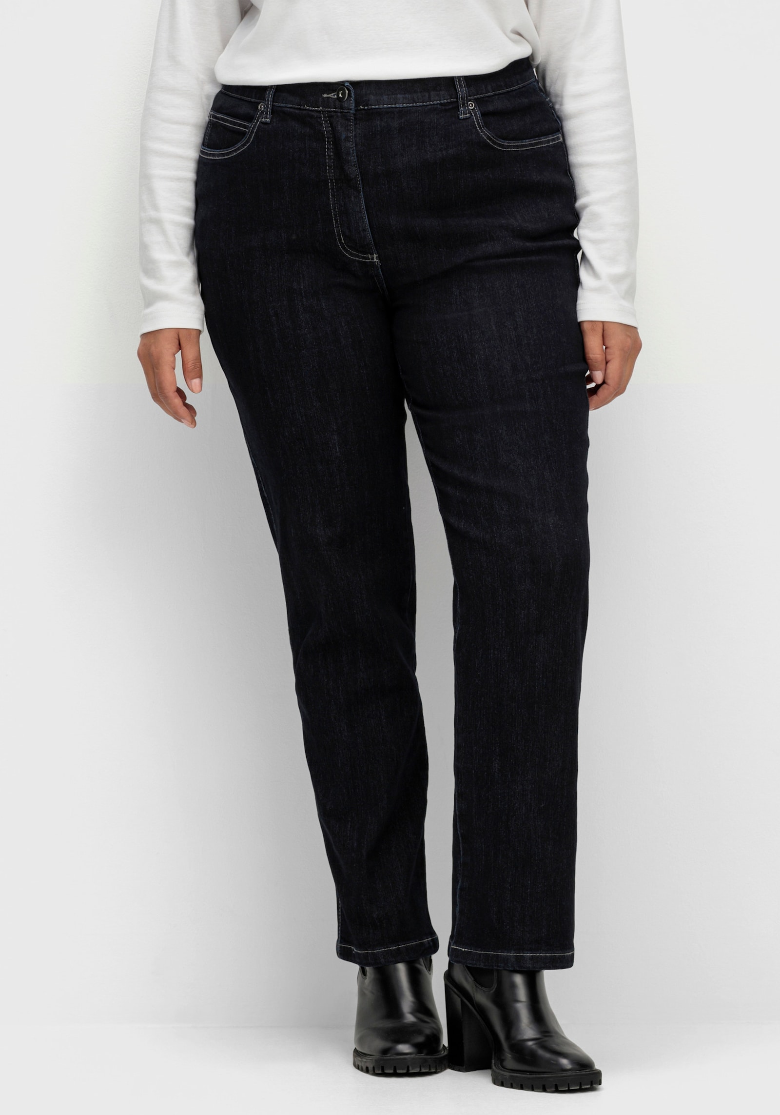 5-Pocket-Jeans mit Stretch-Anteil - dark blue