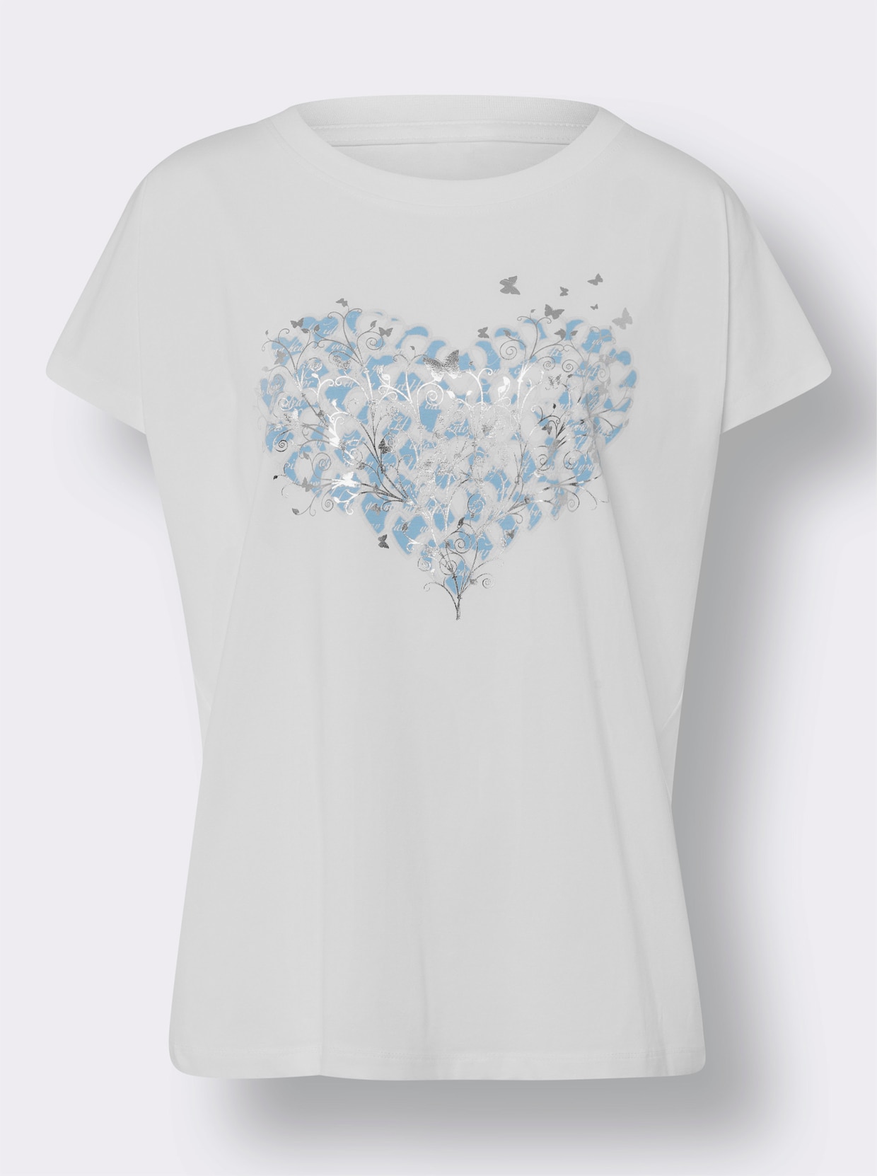 heine T-shirt imprimé - blanc