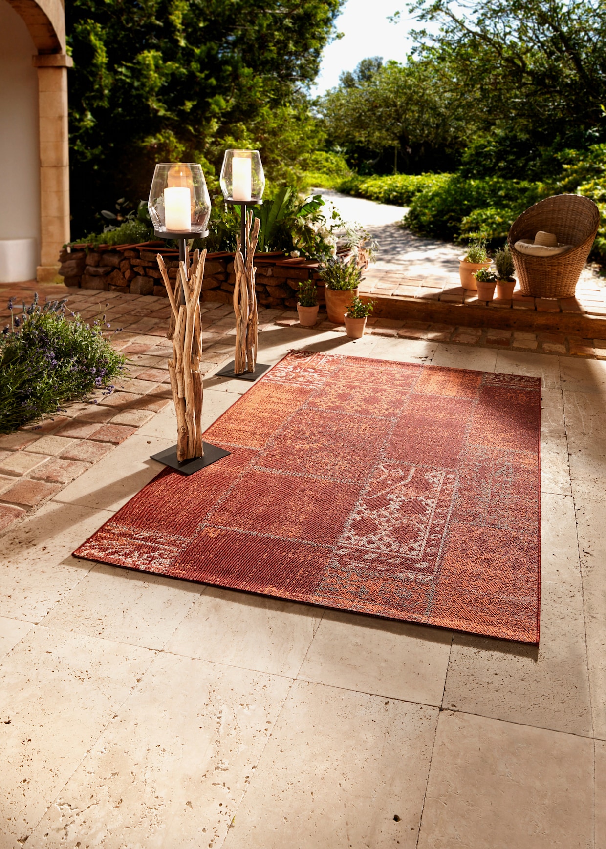 heine home Tapis - terre cuite