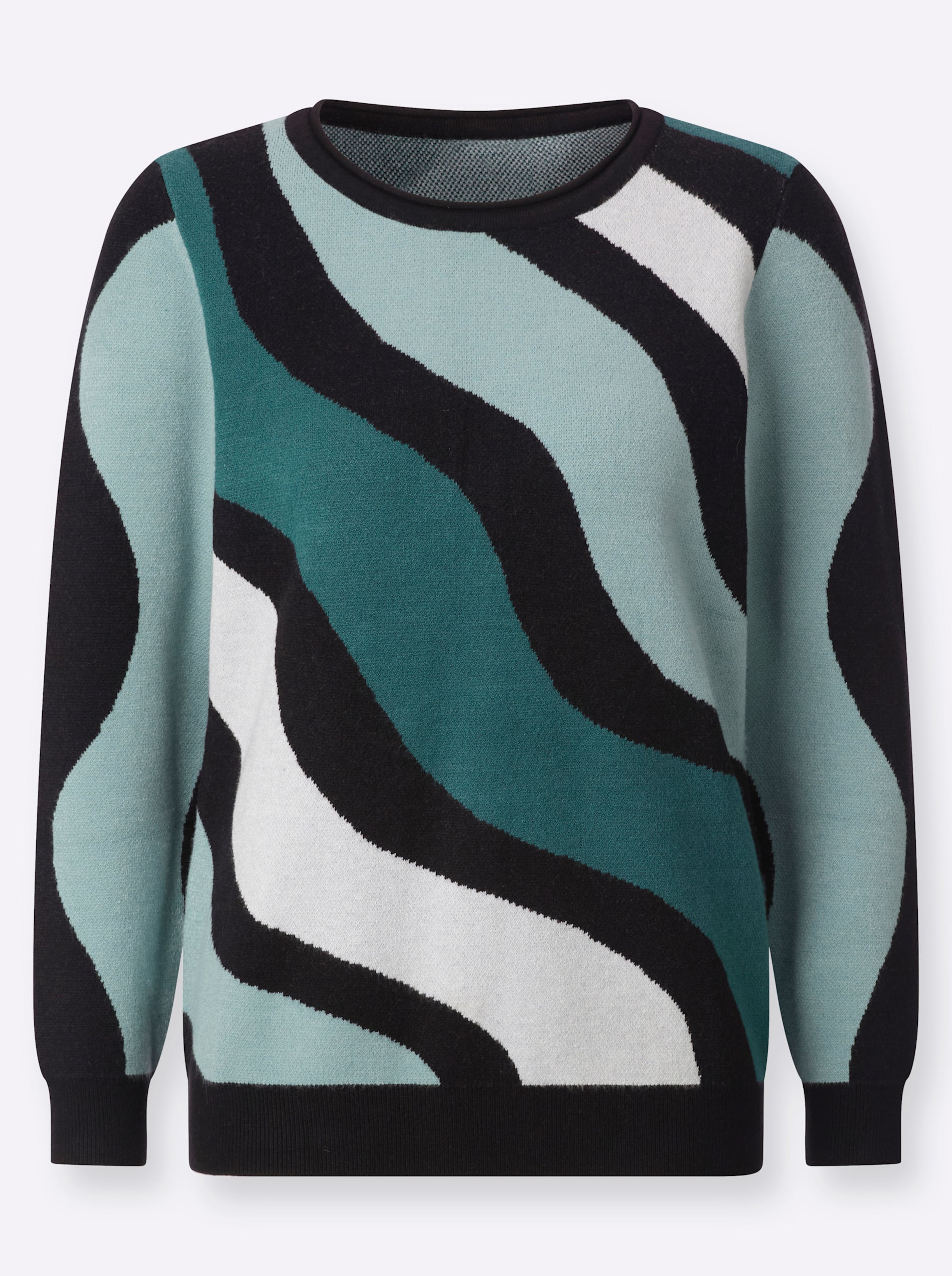 Thumbnail - Jacquard-Pullover