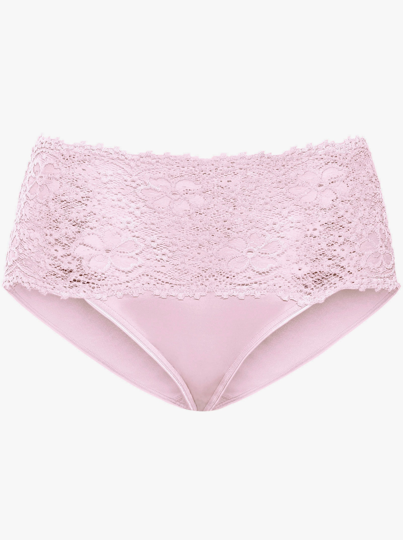 Nina von C. Slip mit elastischer Spitze - rosé