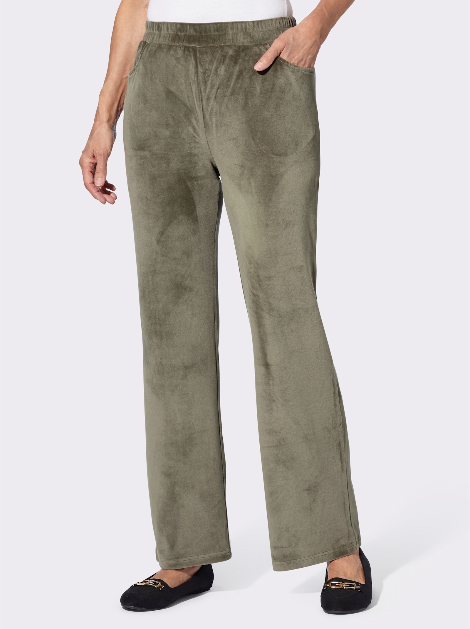 Nickihose in weiterer Form - khaki