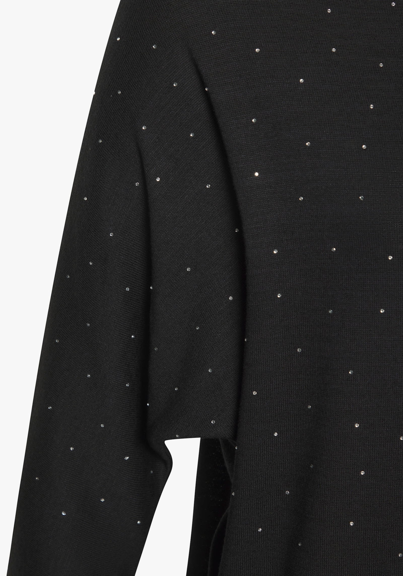 LASCANA Rundhalsshirt - schwarz