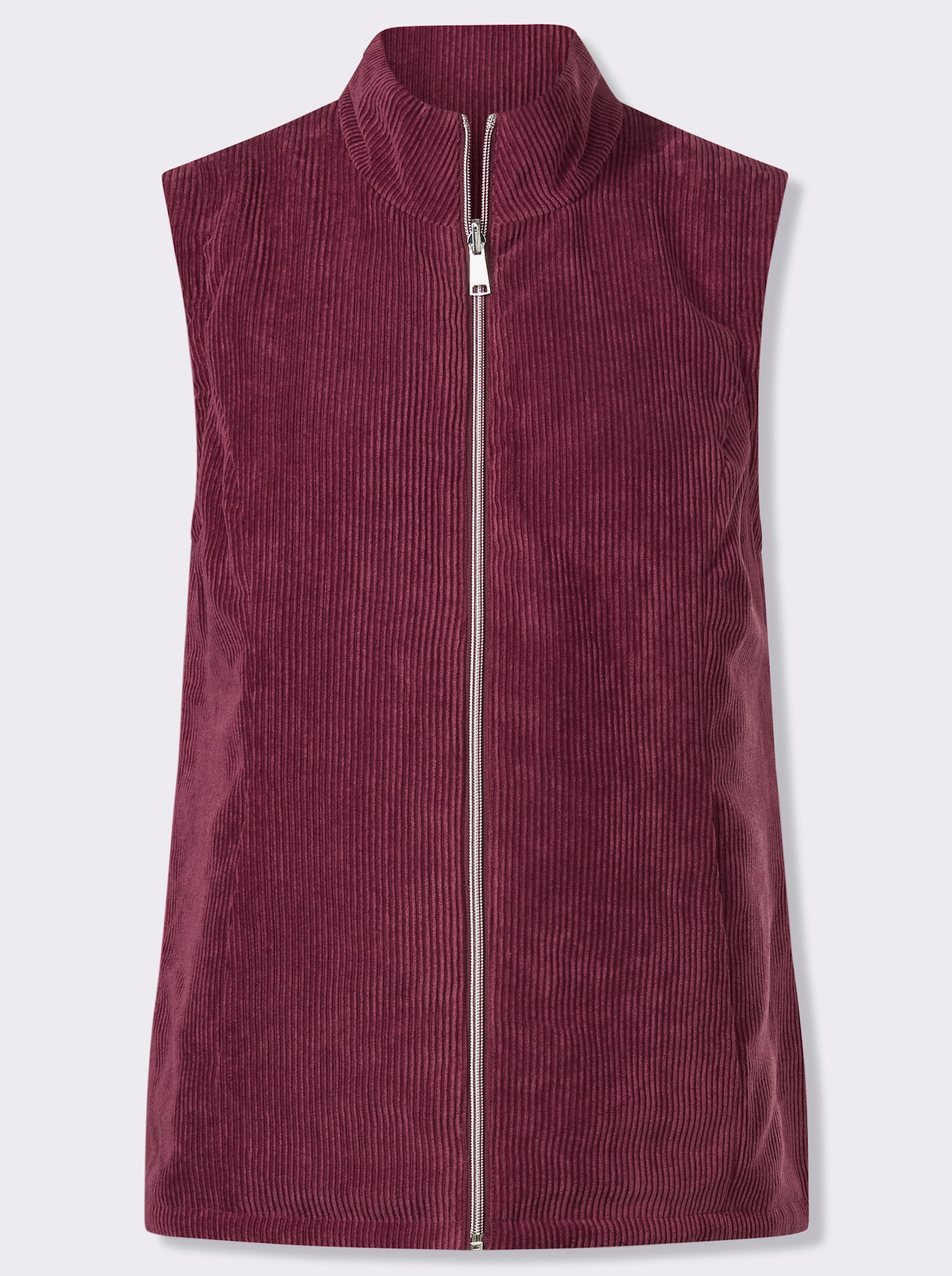 Wendeweste mit Stehkragen - bordeaux