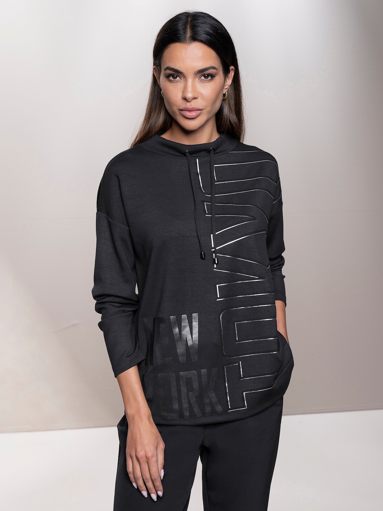 heine Sweatshirt - zwart