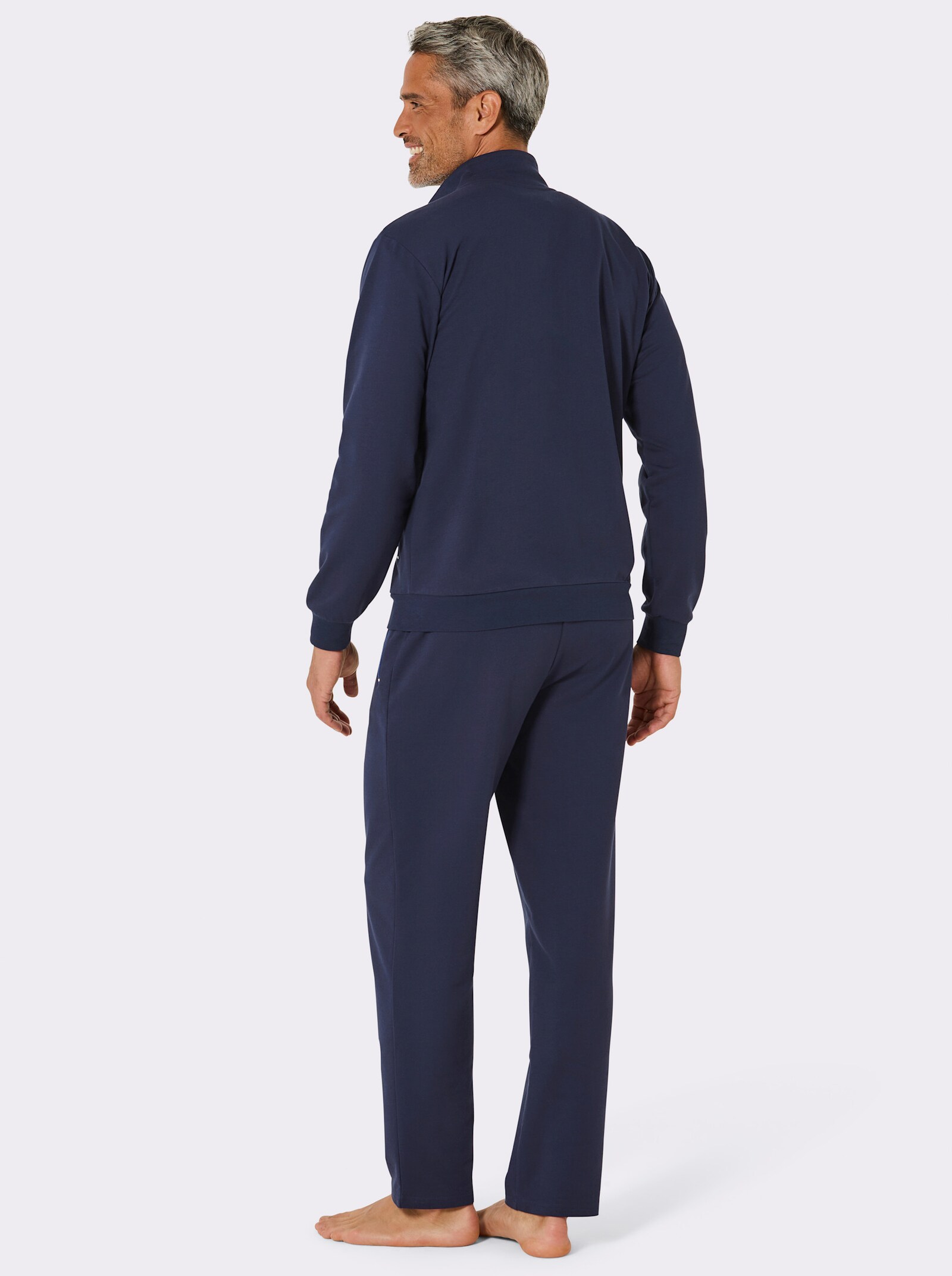 feel good Hausanzug - marine-royalblau