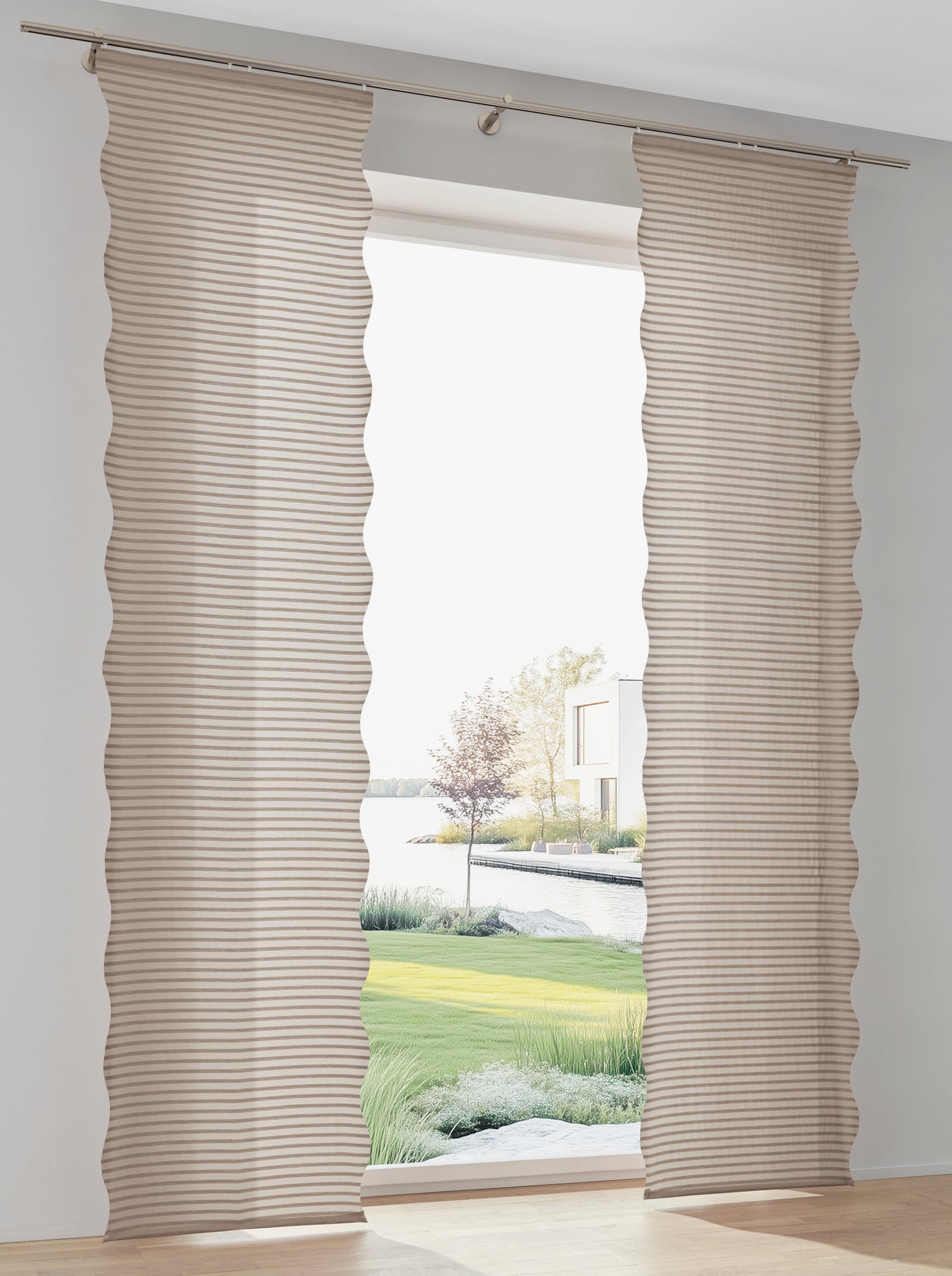 heine home Schiebevorhang - beige