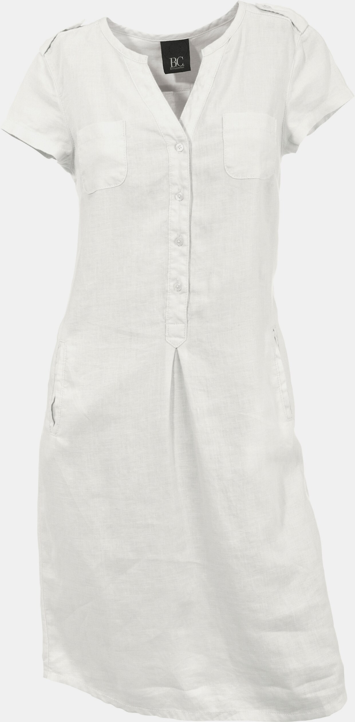 heine Leinenkleid - weiß