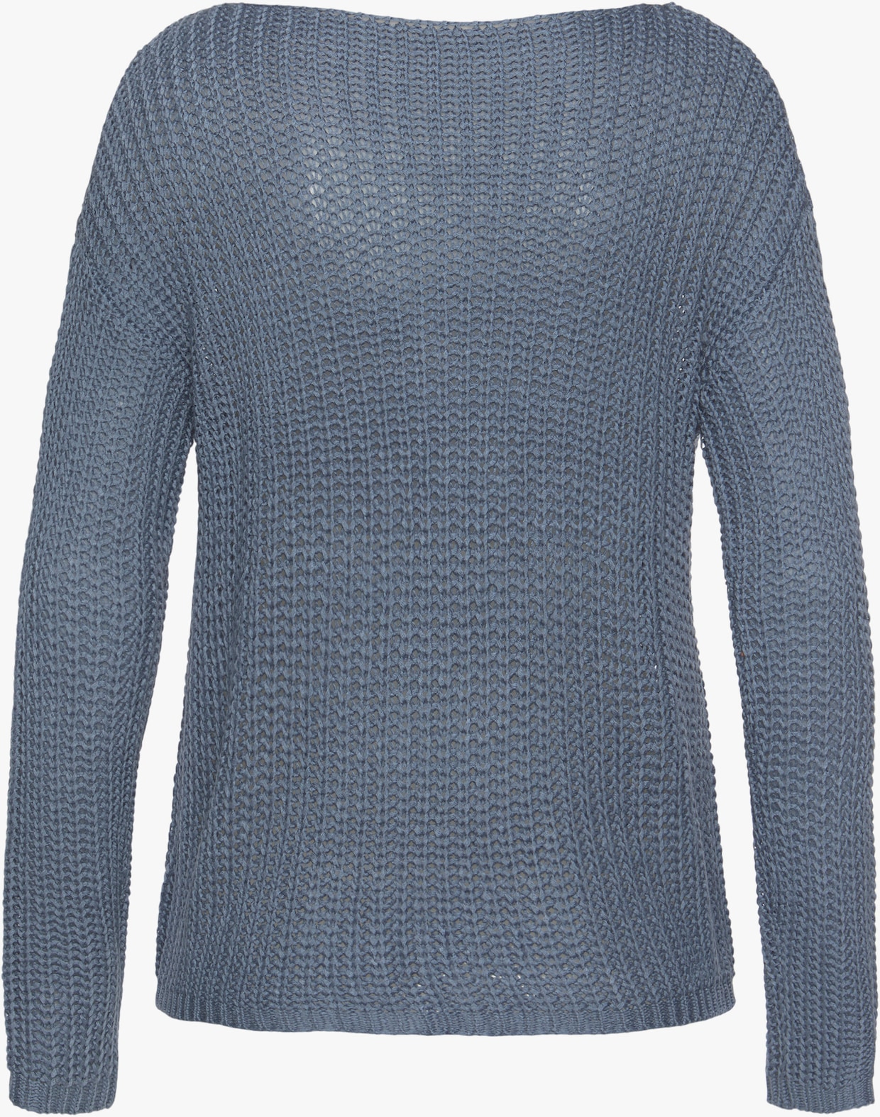 LASCANA Pullover met ronde hals - blauw