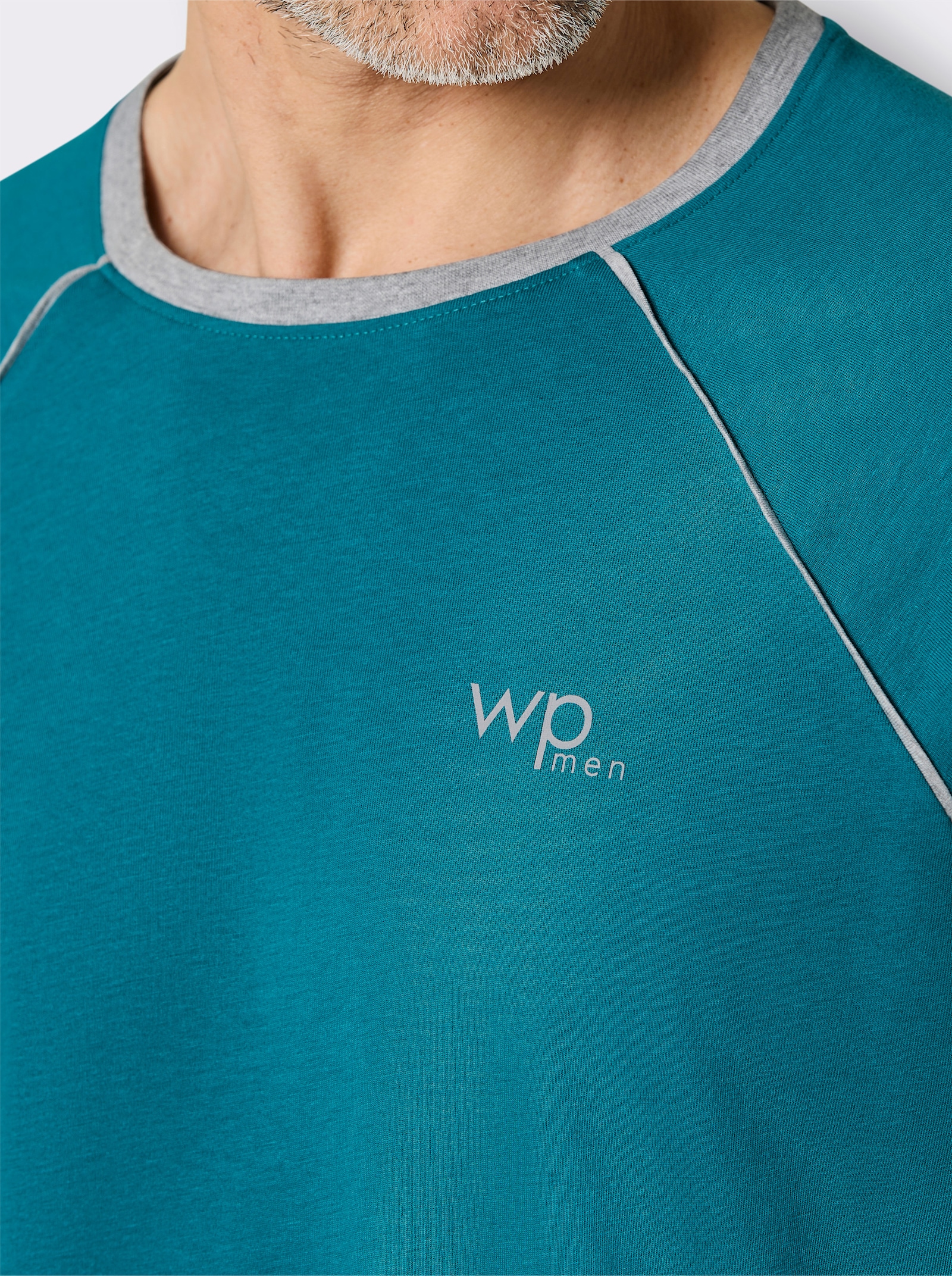 wäschepur men Schlafanzüge - marine + aquapetrol