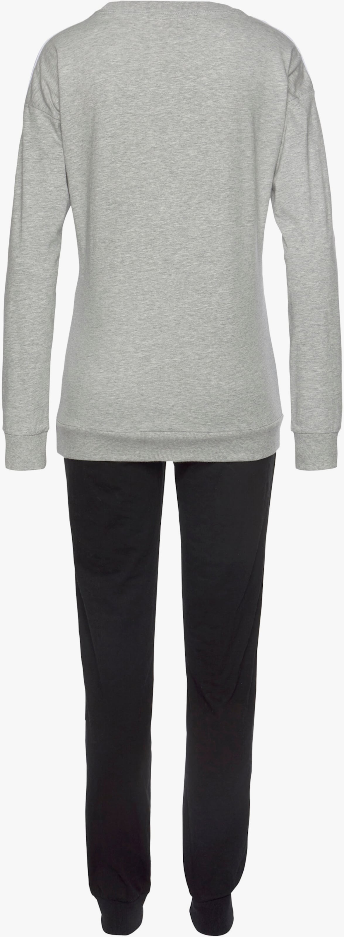 Vivance Dreams Pyjama - gris chiné/noir