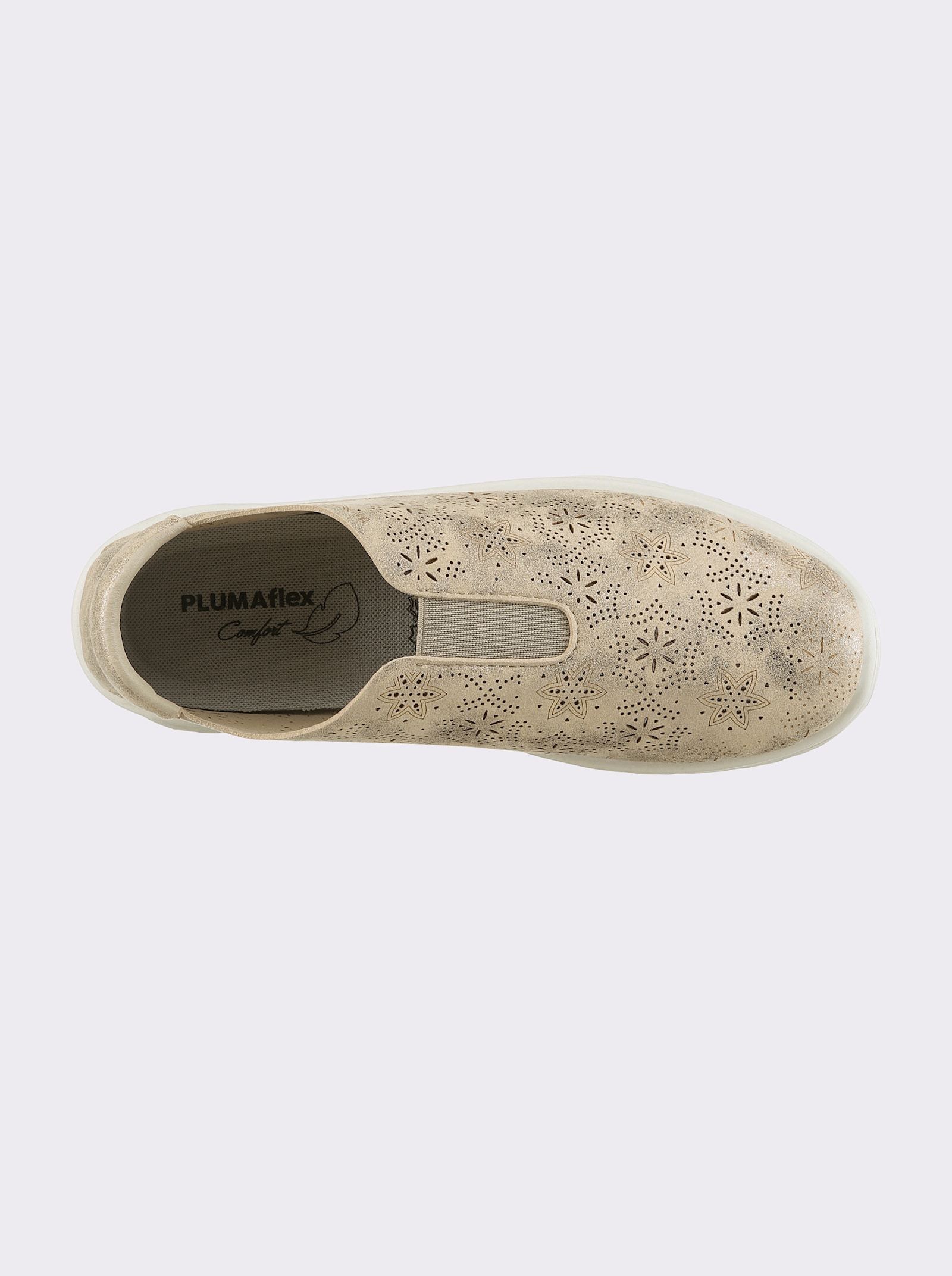 heine Slipper - taupe-metallic