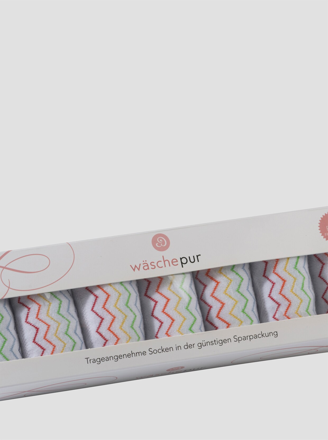 wäschepur Socken - weiß