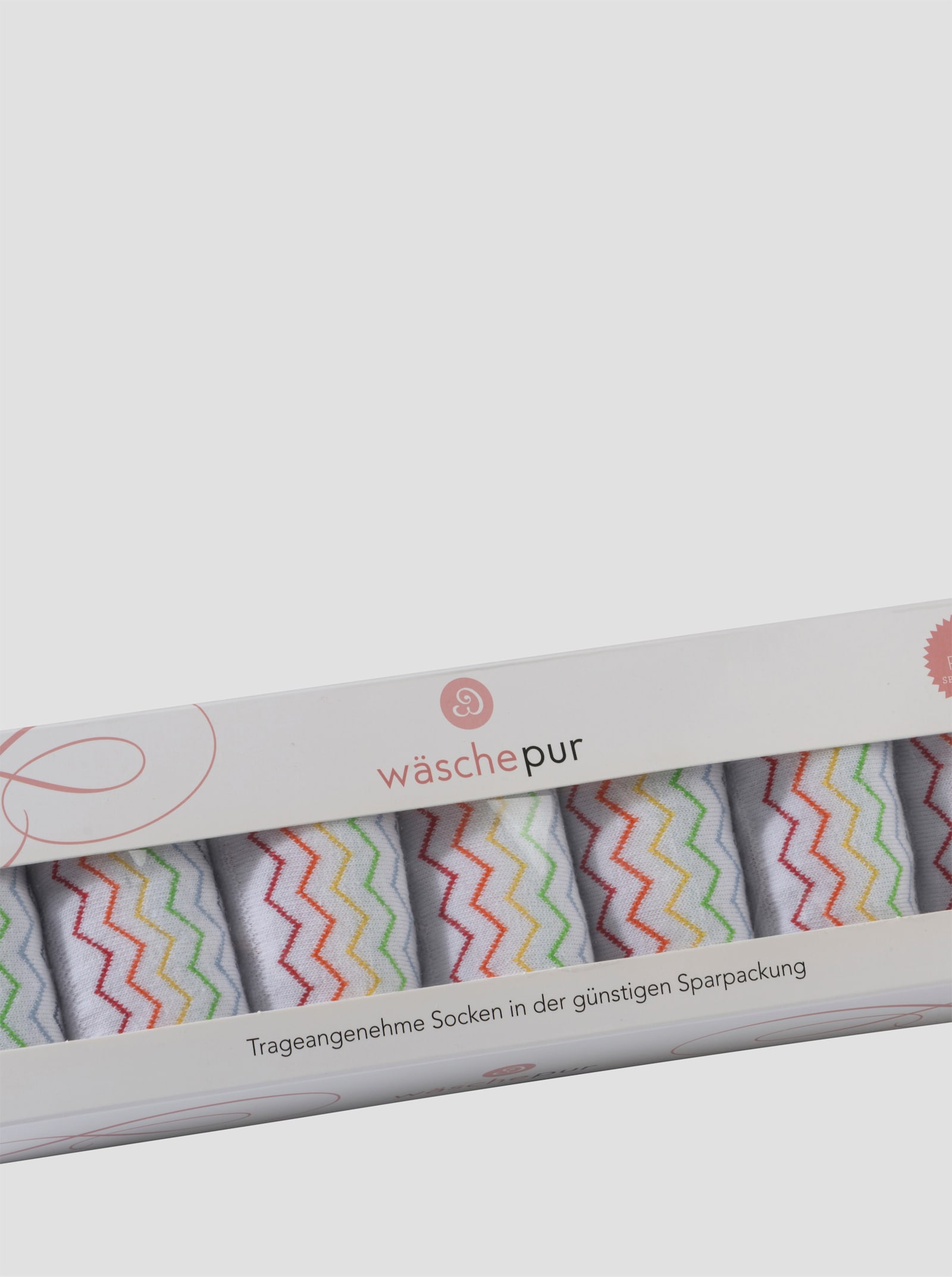 wäschepur Socken - weiss