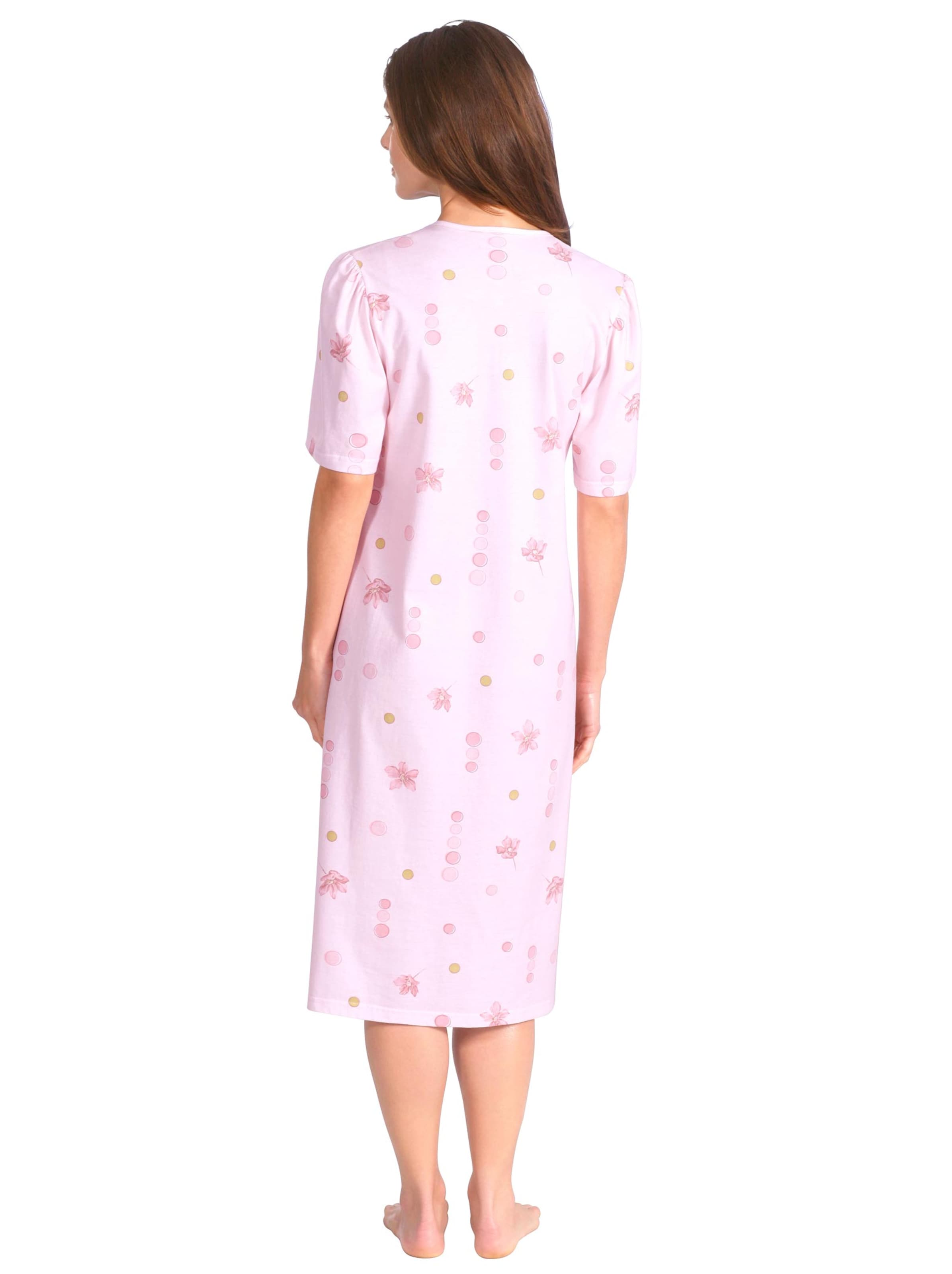 Nachthemd - rosé-bedruckt
