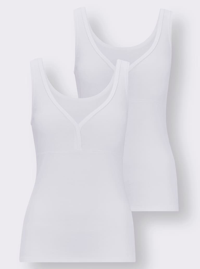 Generisch Top met geïntegreerde beha voor dames, katoenen onderhemden & beha-overhemden zonder beugel, spaghetti tanktops met cups, effen