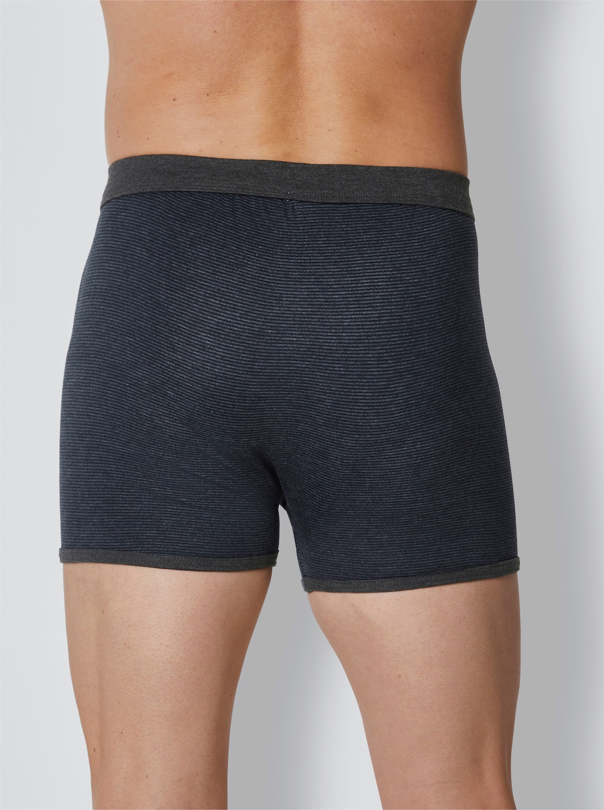 Hose kurz - anthrazit-marine