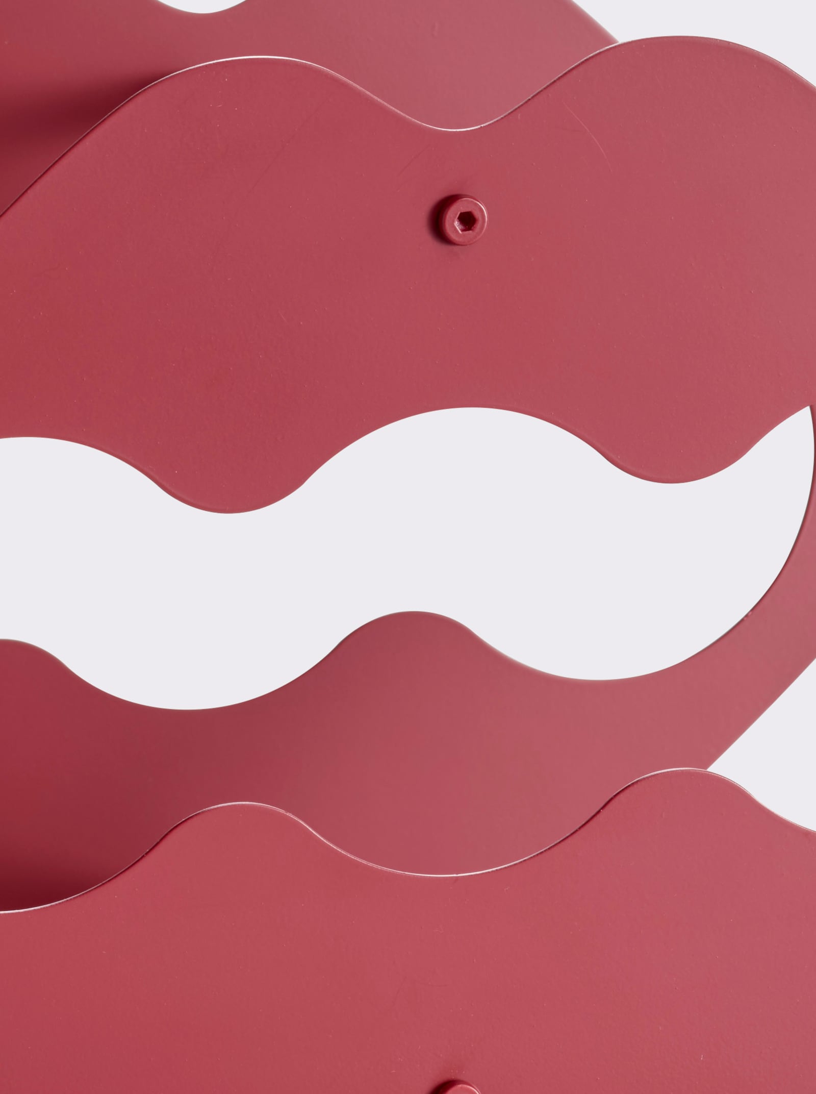 Impressionen Regal - weinrot