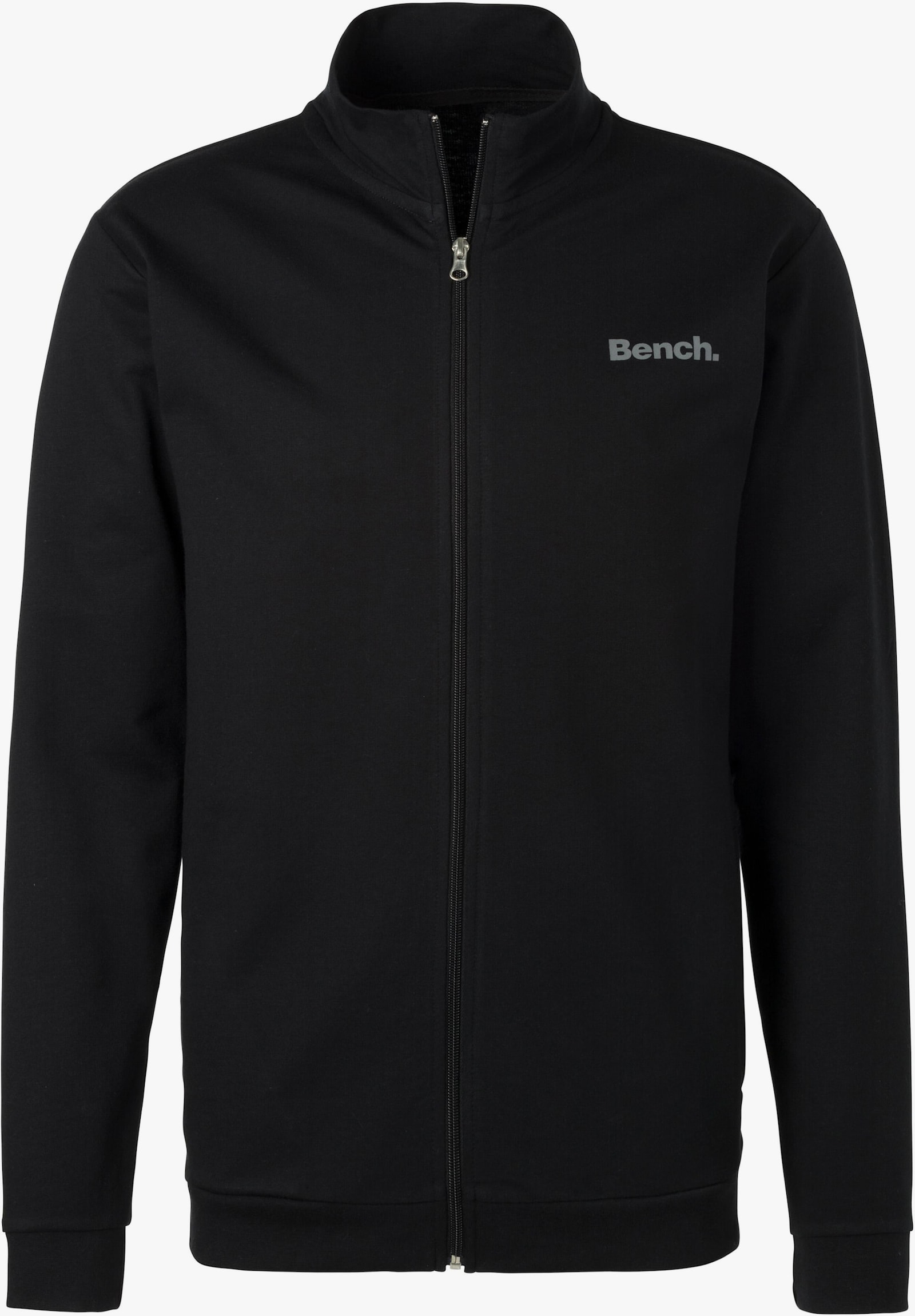 Bench. Loungewear Sweatjacke - schwarz