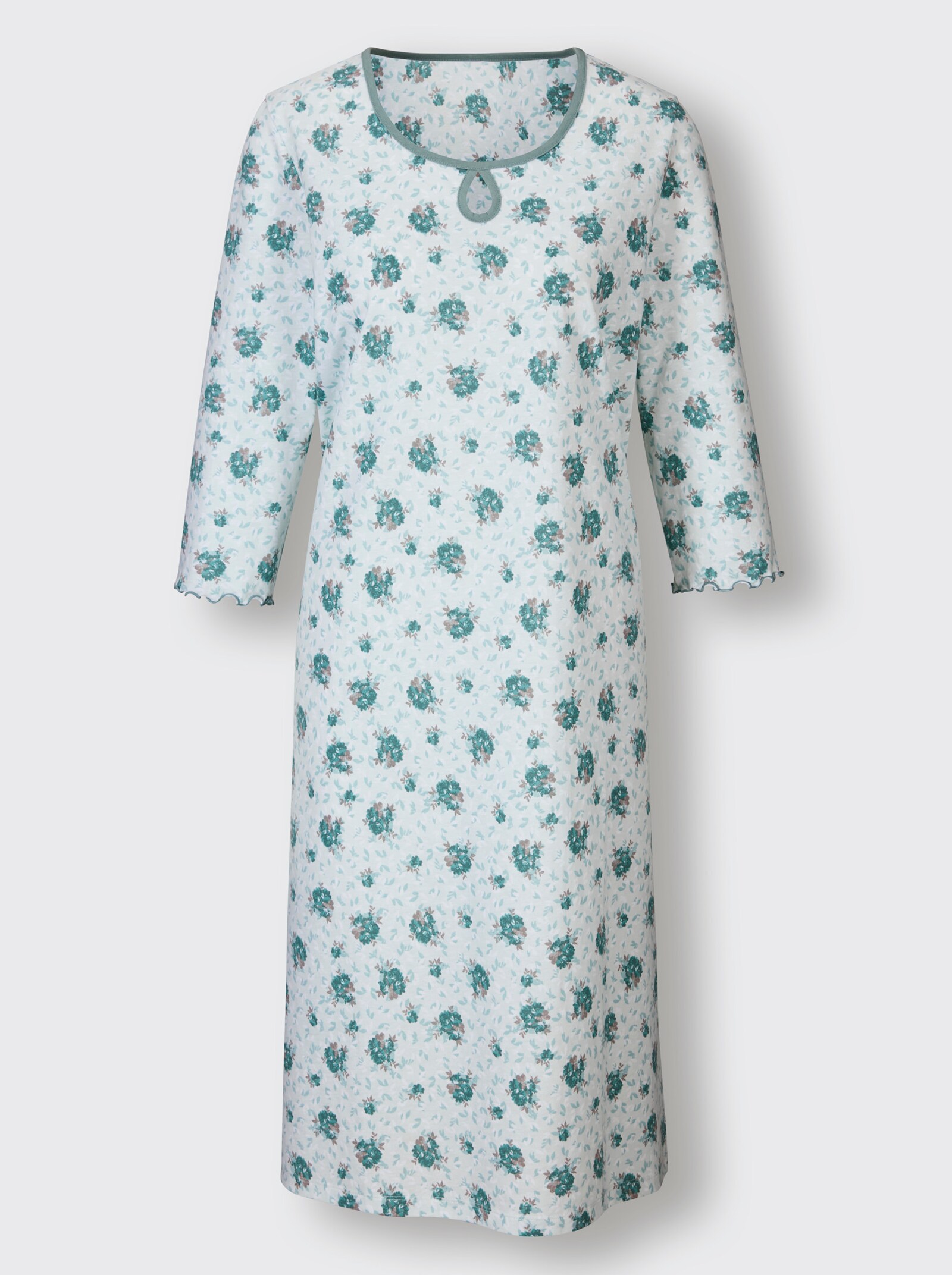 wäschepur Nachthemden - roze + kalkmint