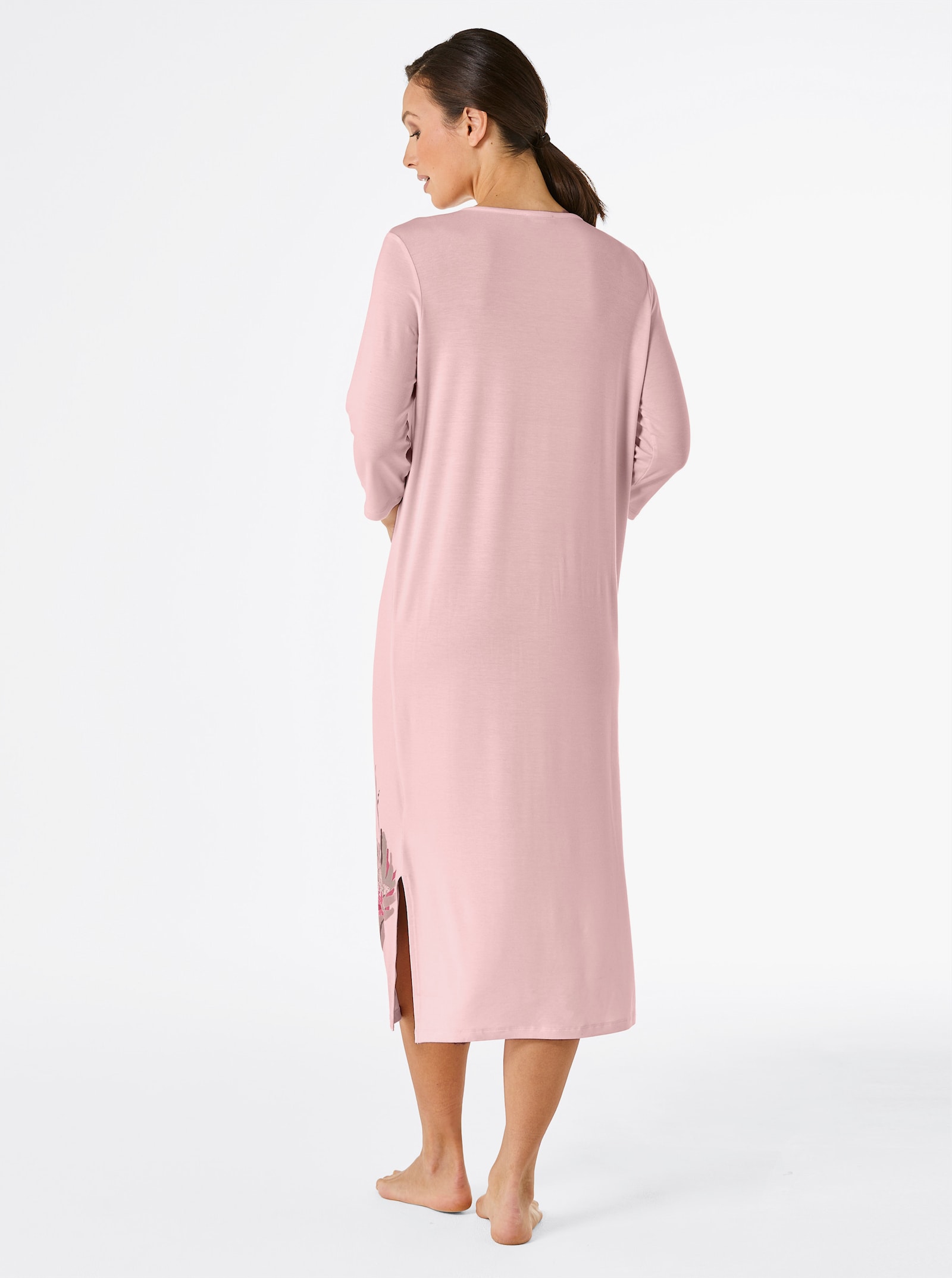 CREATION L PREMIUM Chemise de nuit en lyocell - rose clair