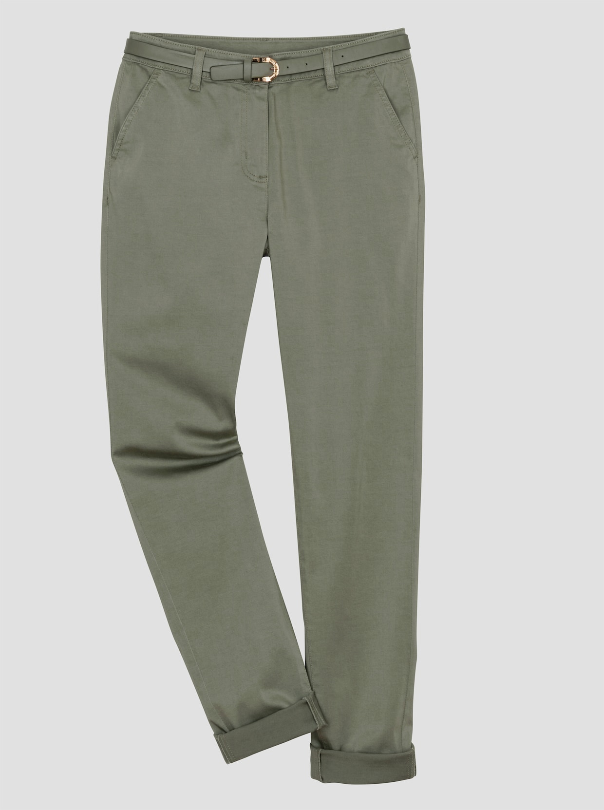 Pantalon chino - kaki