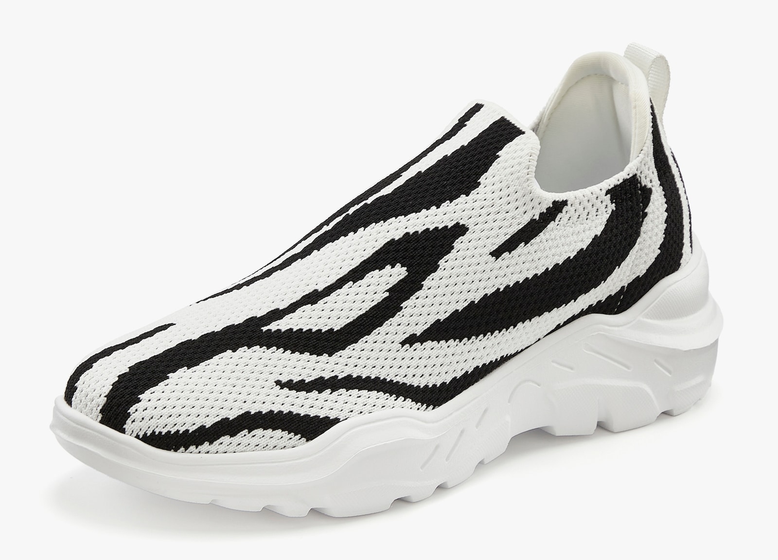 French Connection Sneaker - zwart / wit