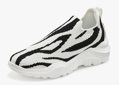 Sneaker - zwart / wit